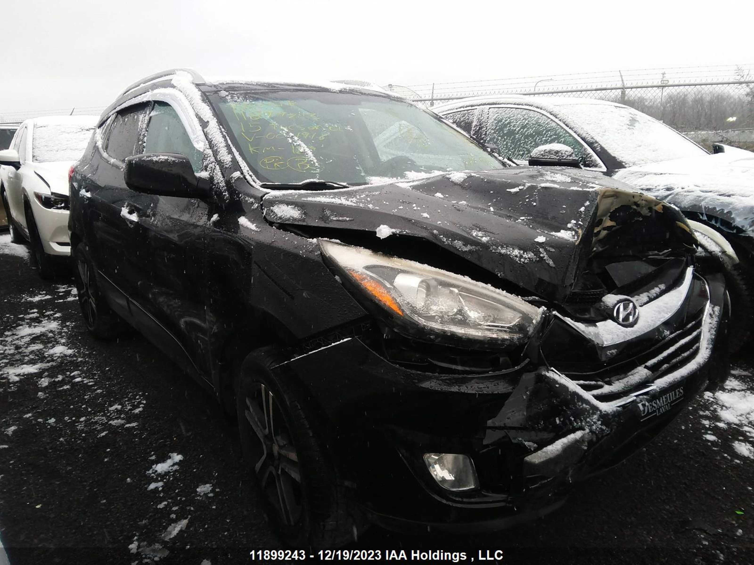 HYUNDAI TUCSON 2015 km8ju3agxfu004916