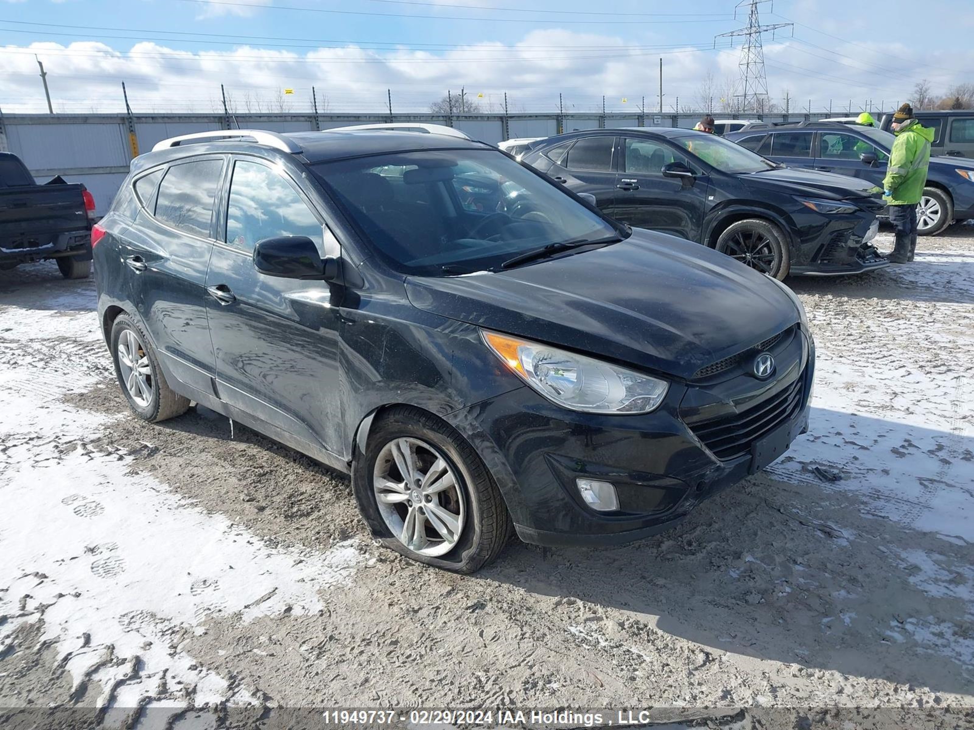 HYUNDAI TUCSON 2013 km8jucac1du550725