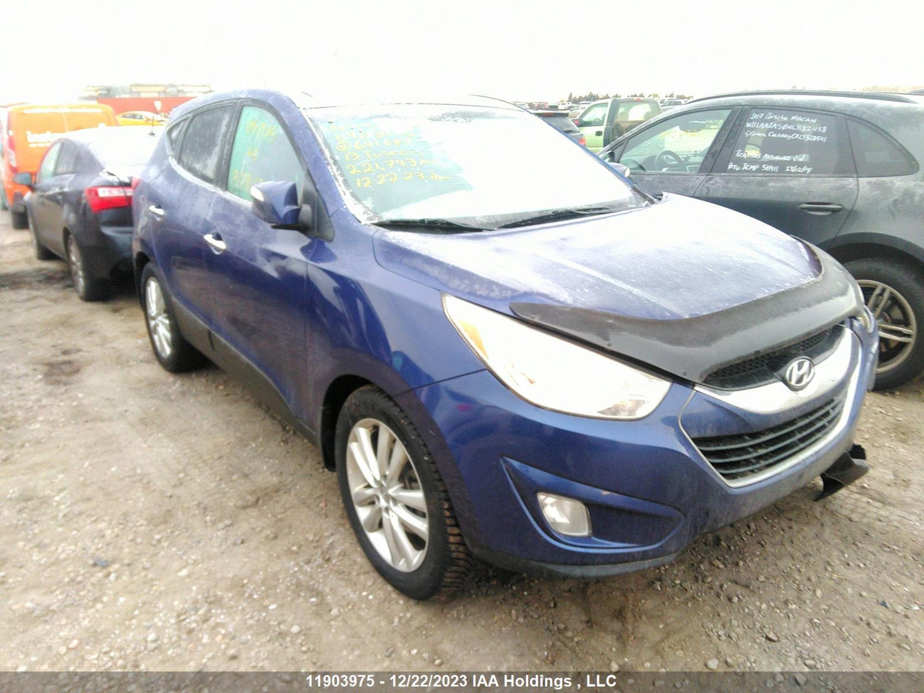 HYUNDAI TUCSON 2013 km8jucac5du641674