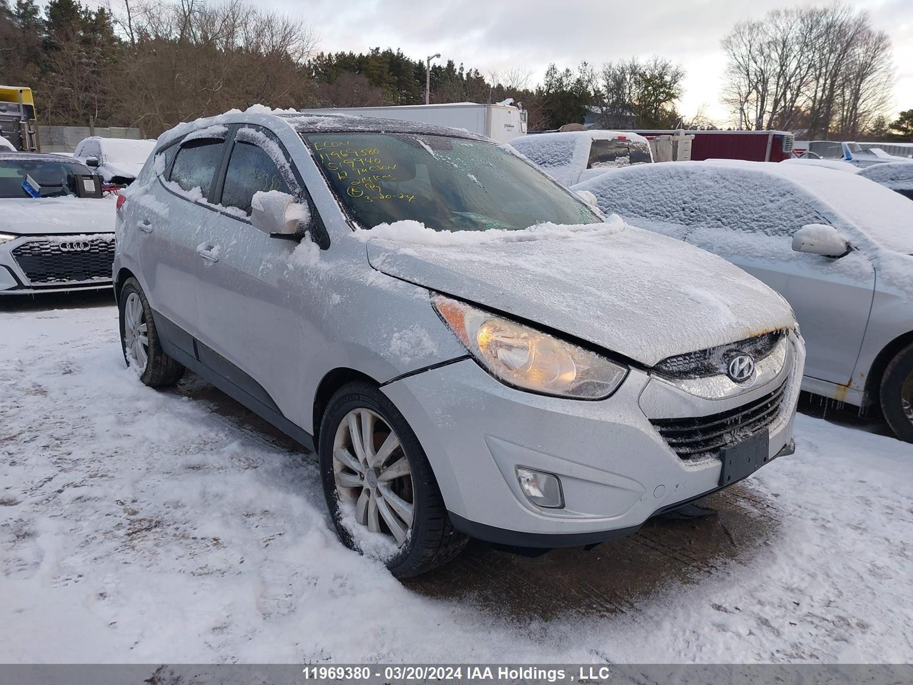 HYUNDAI TUCSON 2012 km8jucac6cu519940