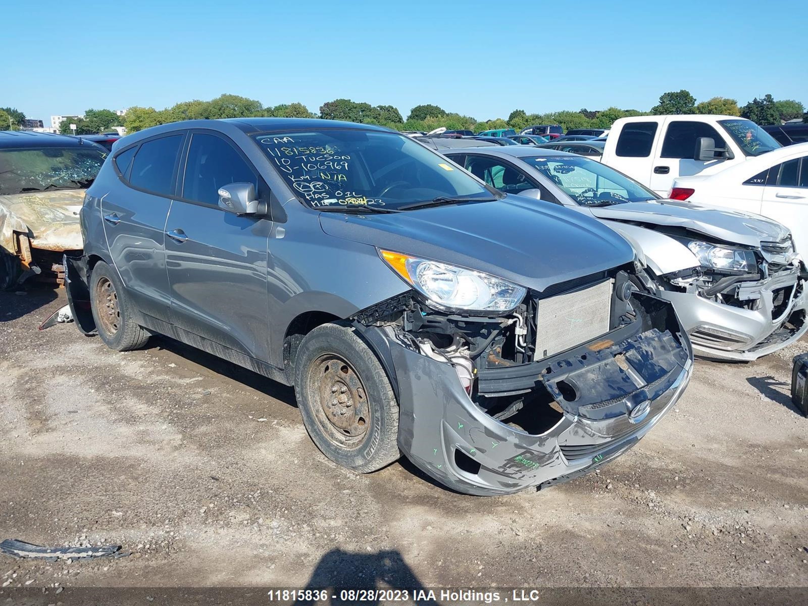 HYUNDAI TUCSON 2010 km8jucac7au106969