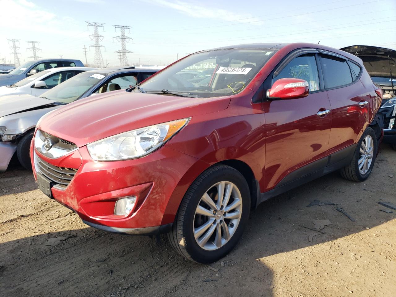 HYUNDAI TUCSON 2011 km8jucac8bu140677