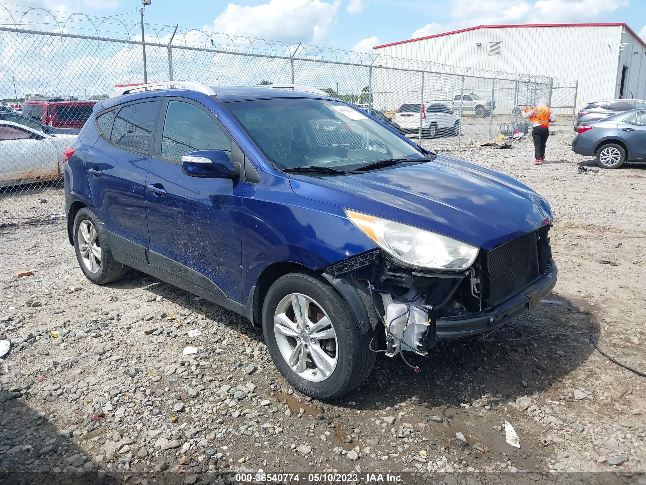 HYUNDAI TUCSON 2013 km8jucac8du590526