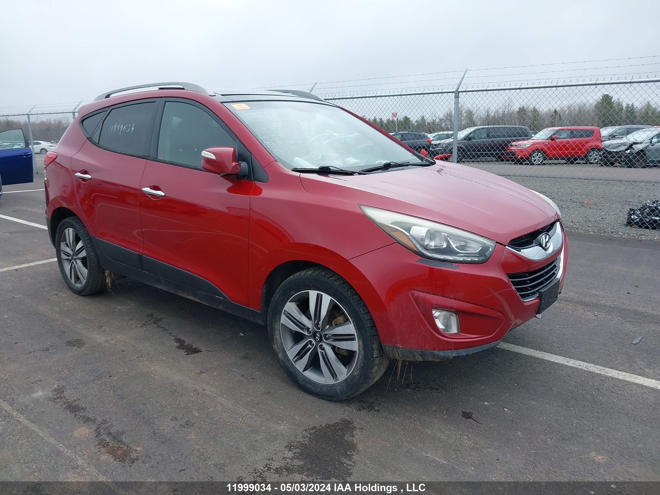 HYUNDAI TUCSON 2014 km8jucag0eu839356