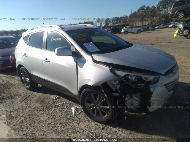 HYUNDAI TUCSON 2014 km8jucag0eu870011