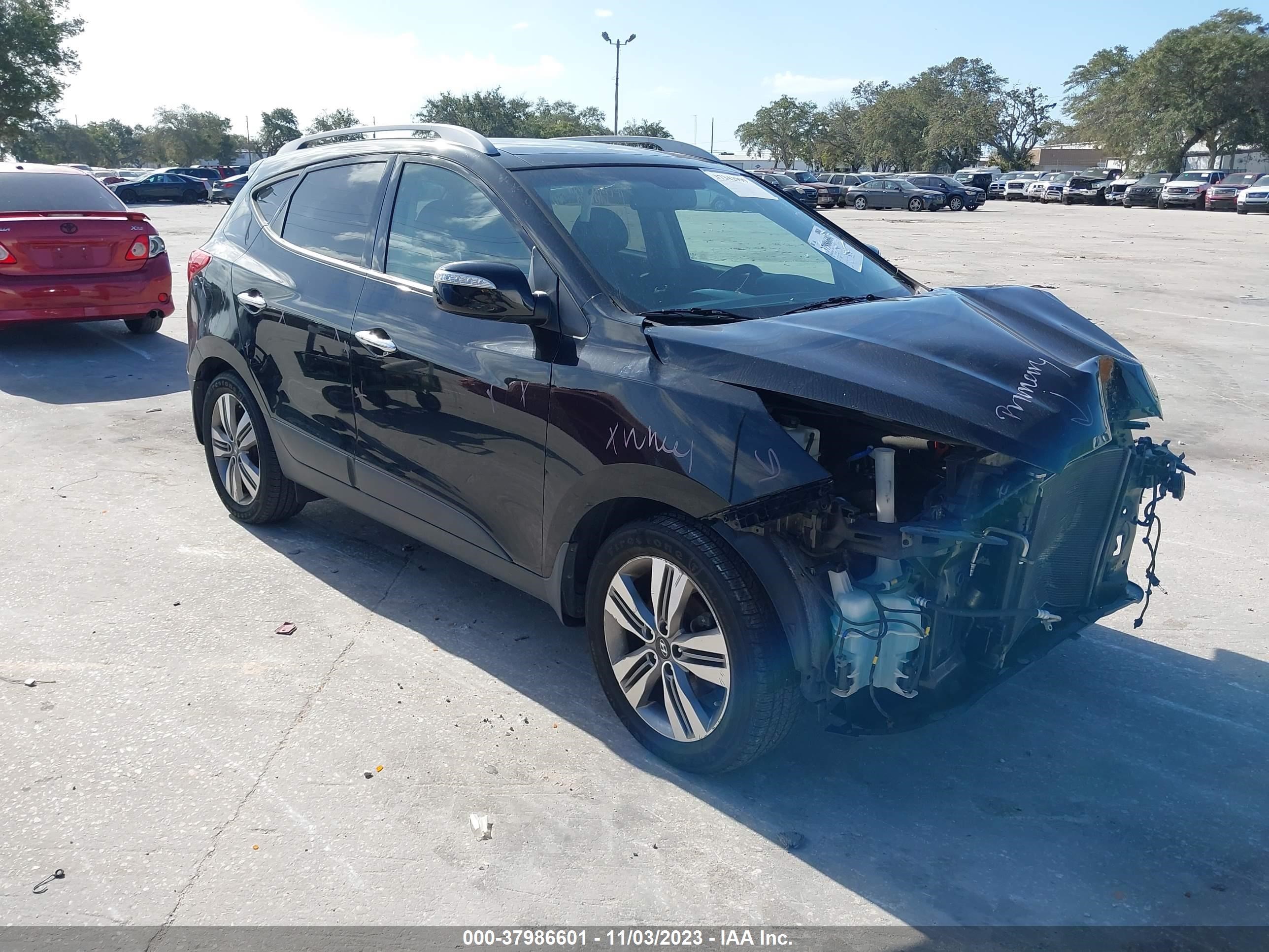 HYUNDAI TUCSON 2015 km8jucag1fu001466