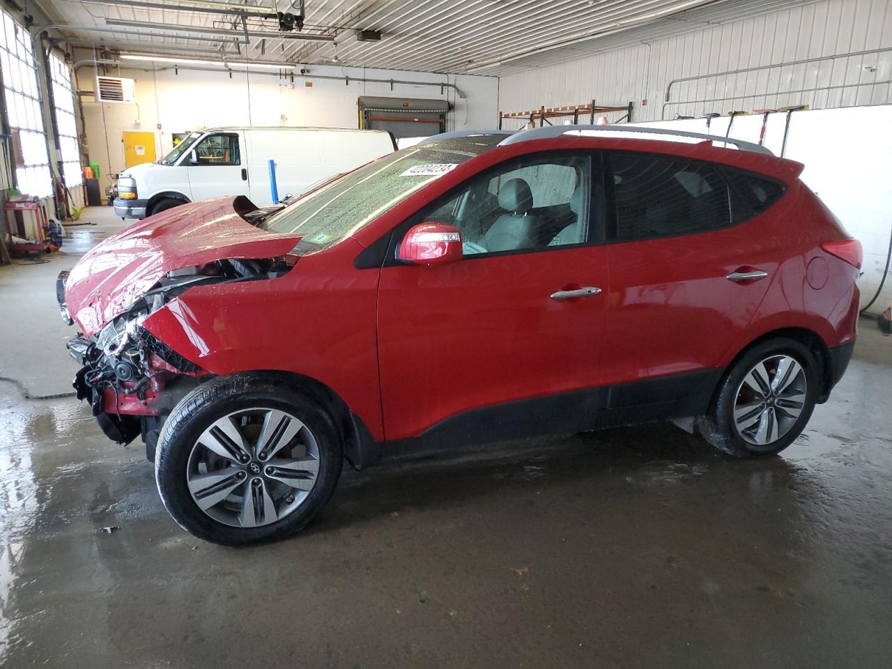 HYUNDAI TUCSON 2015 km8jucag1fu089337