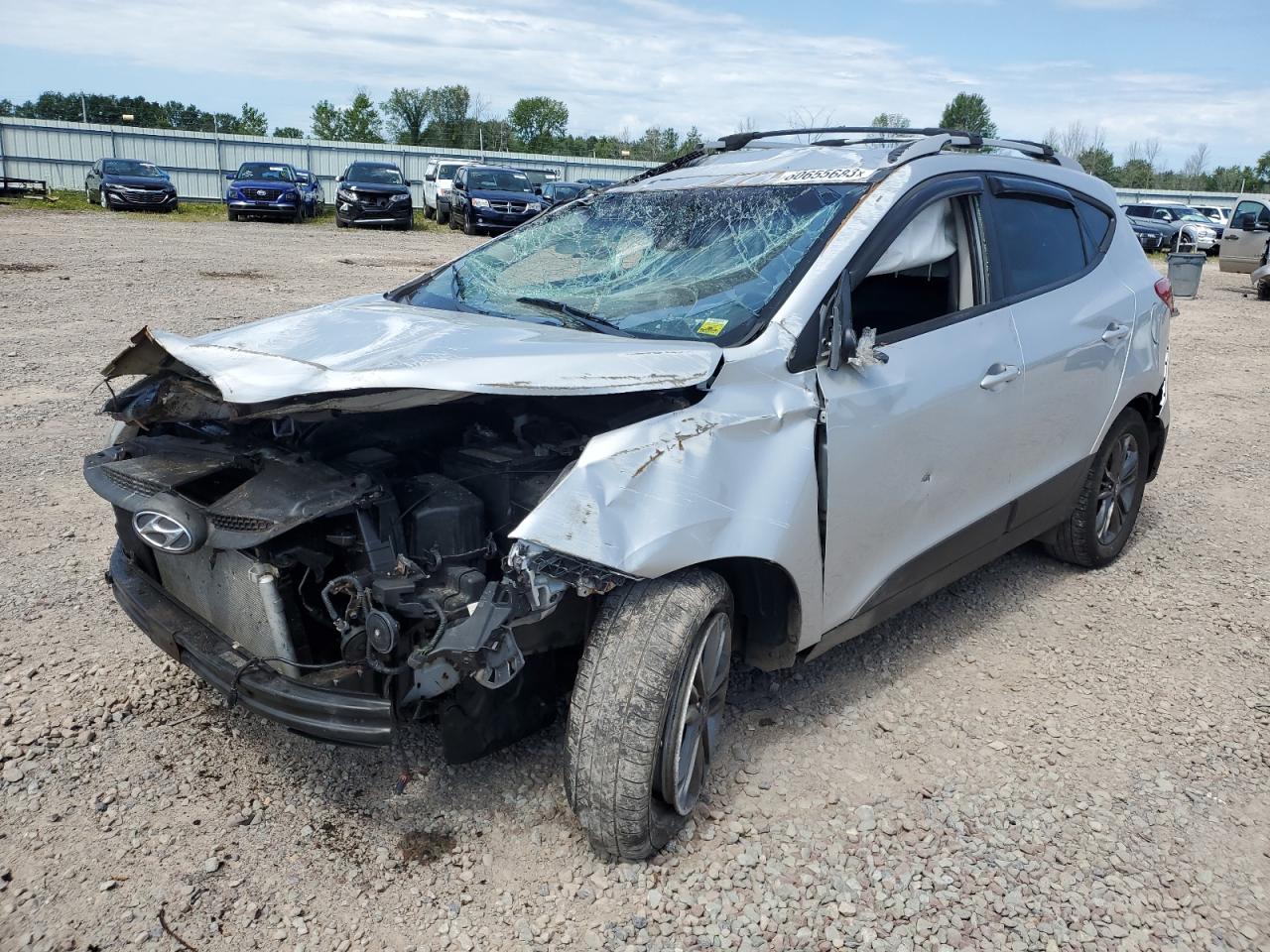 HYUNDAI TUCSON 2014 km8jucag2eu880877