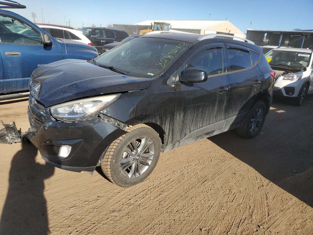 HYUNDAI TUCSON 2015 km8jucag2fu116058