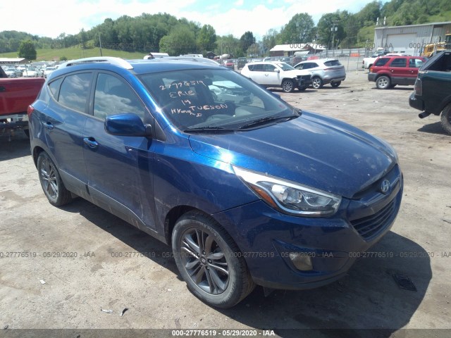 HYUNDAI TUCSON 2014 km8jucag4eu828960