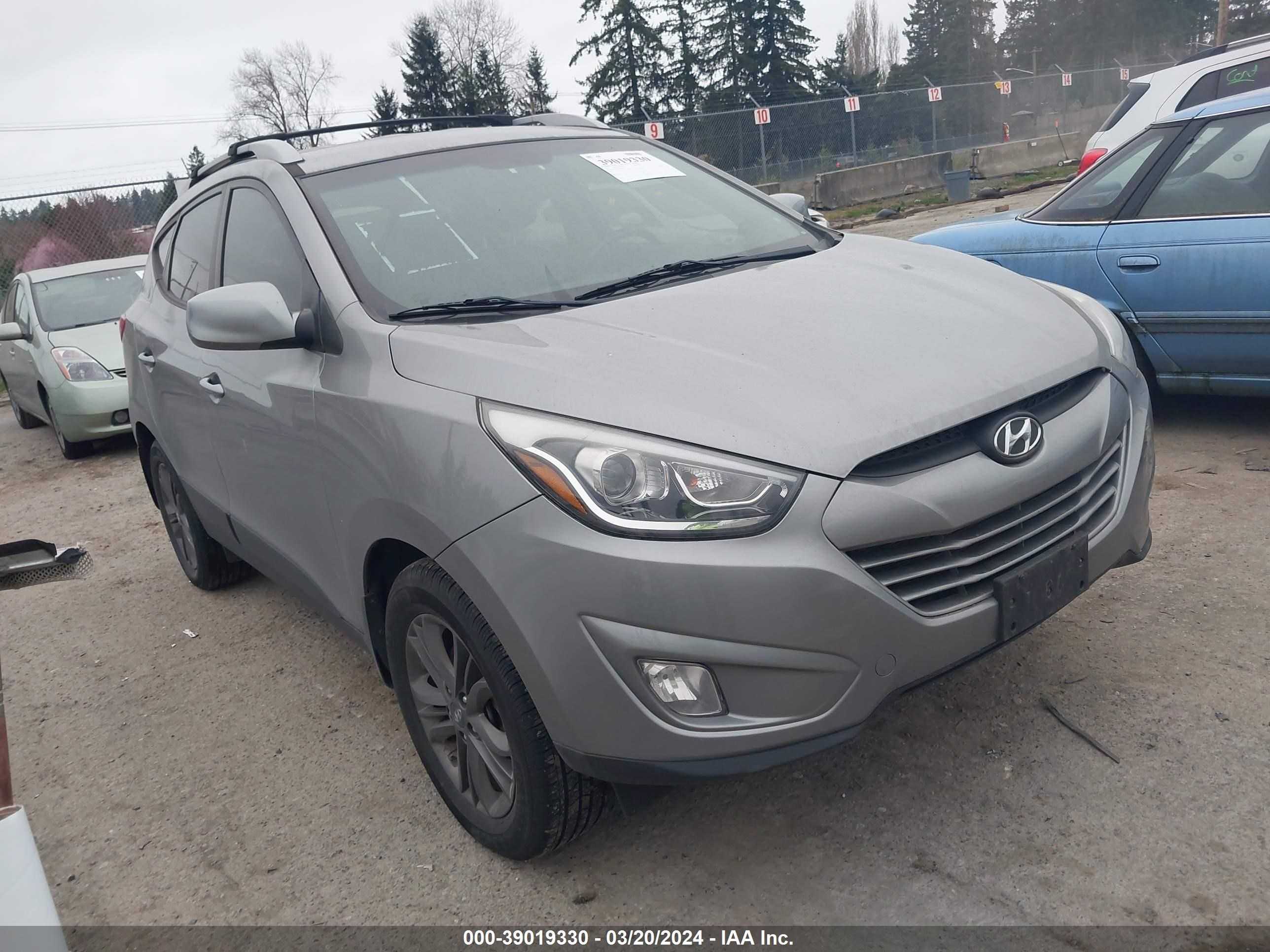 HYUNDAI TUCSON 2014 km8jucag4eu895722