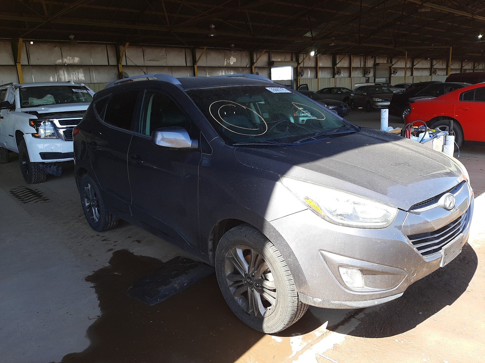 HYUNDAI TUCSON GLS 2014 km8jucag4eu913667