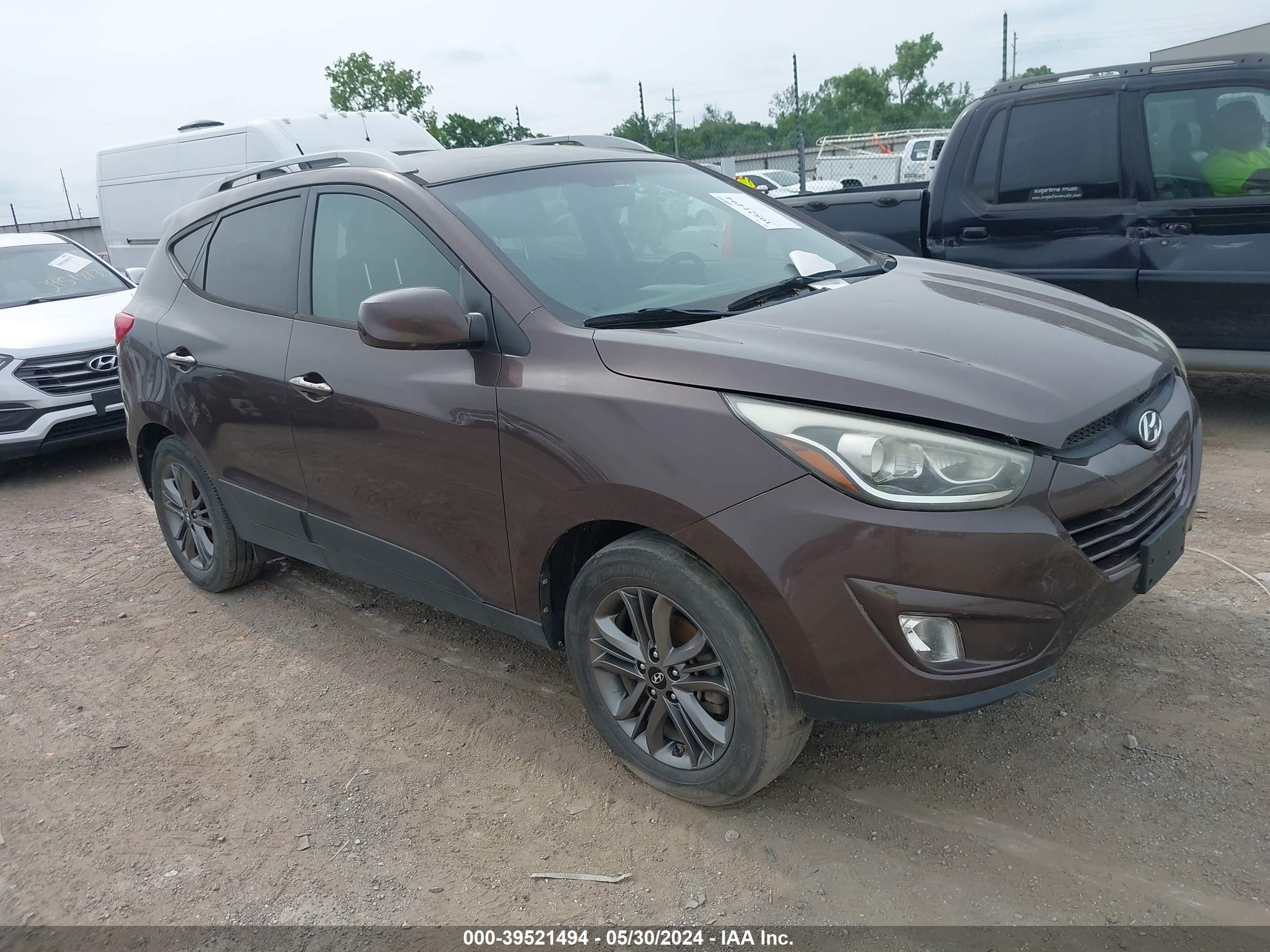 HYUNDAI TUCSON 2014 km8jucag4eu914849