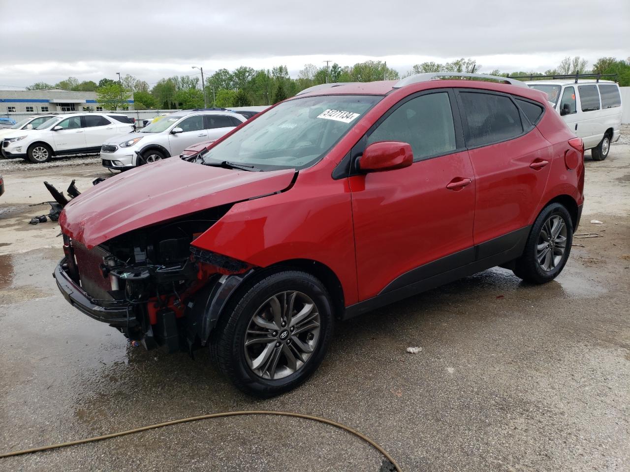 HYUNDAI TUCSON 2015 km8jucag4fu107099