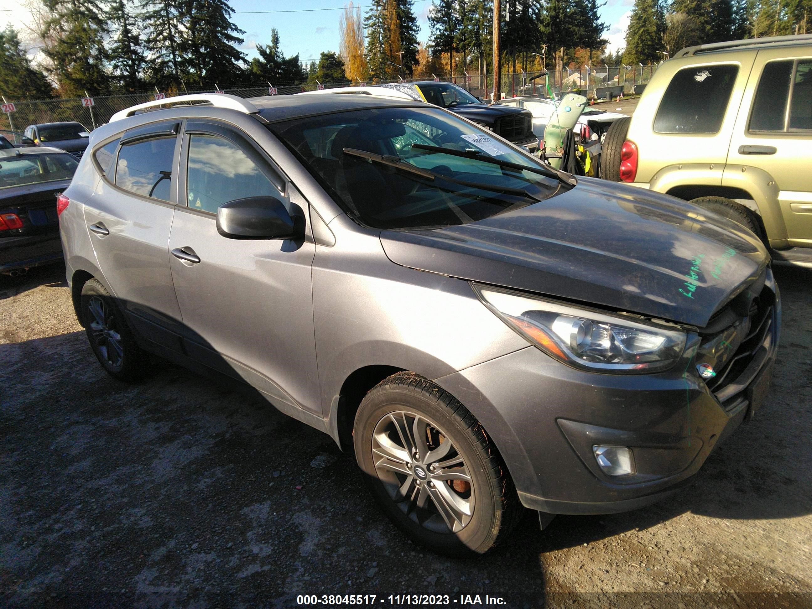 HYUNDAI TUCSON 2014 km8jucag6eu828801