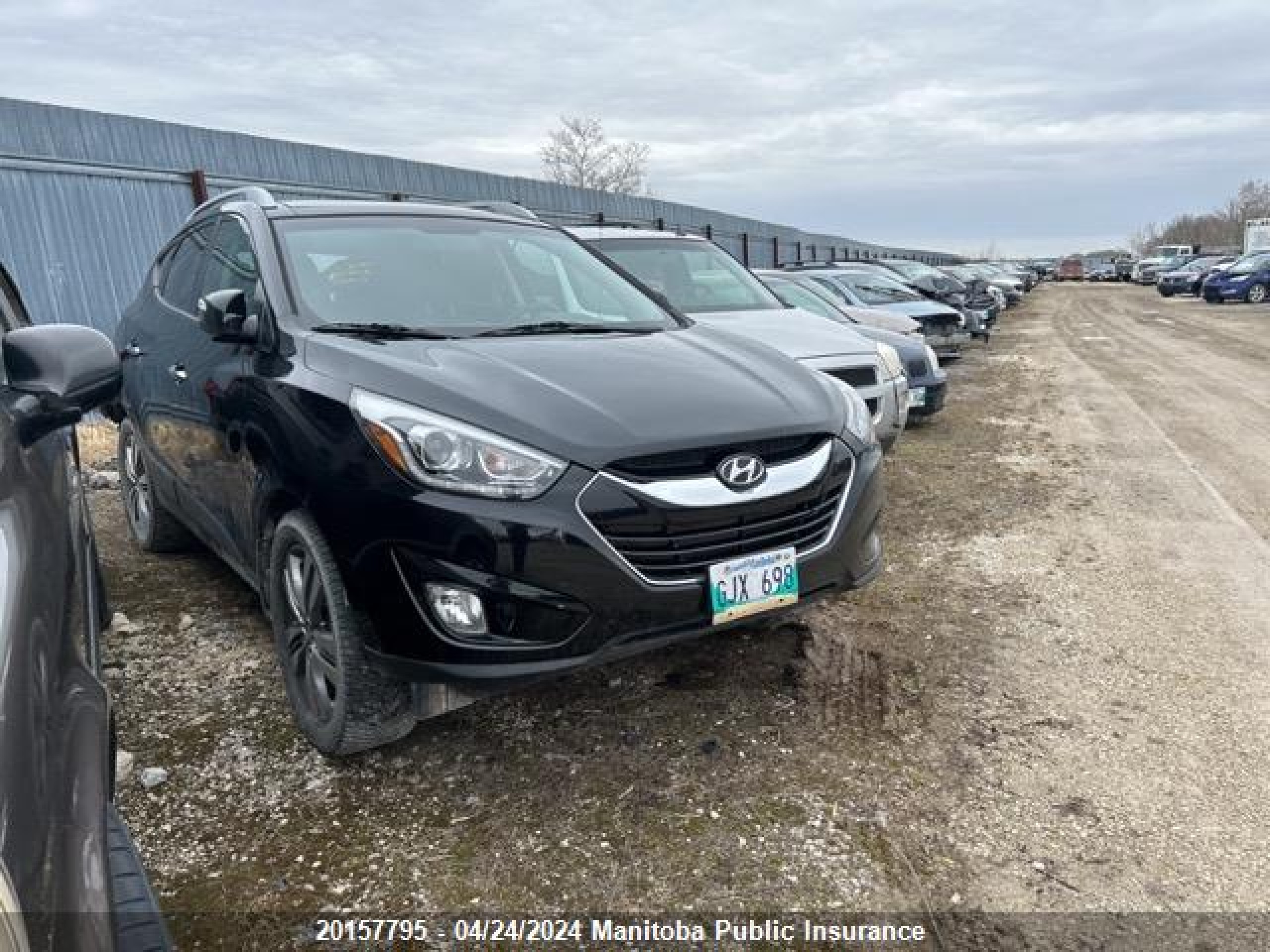 HYUNDAI TUCSON 2015 km8jucag6fu040506