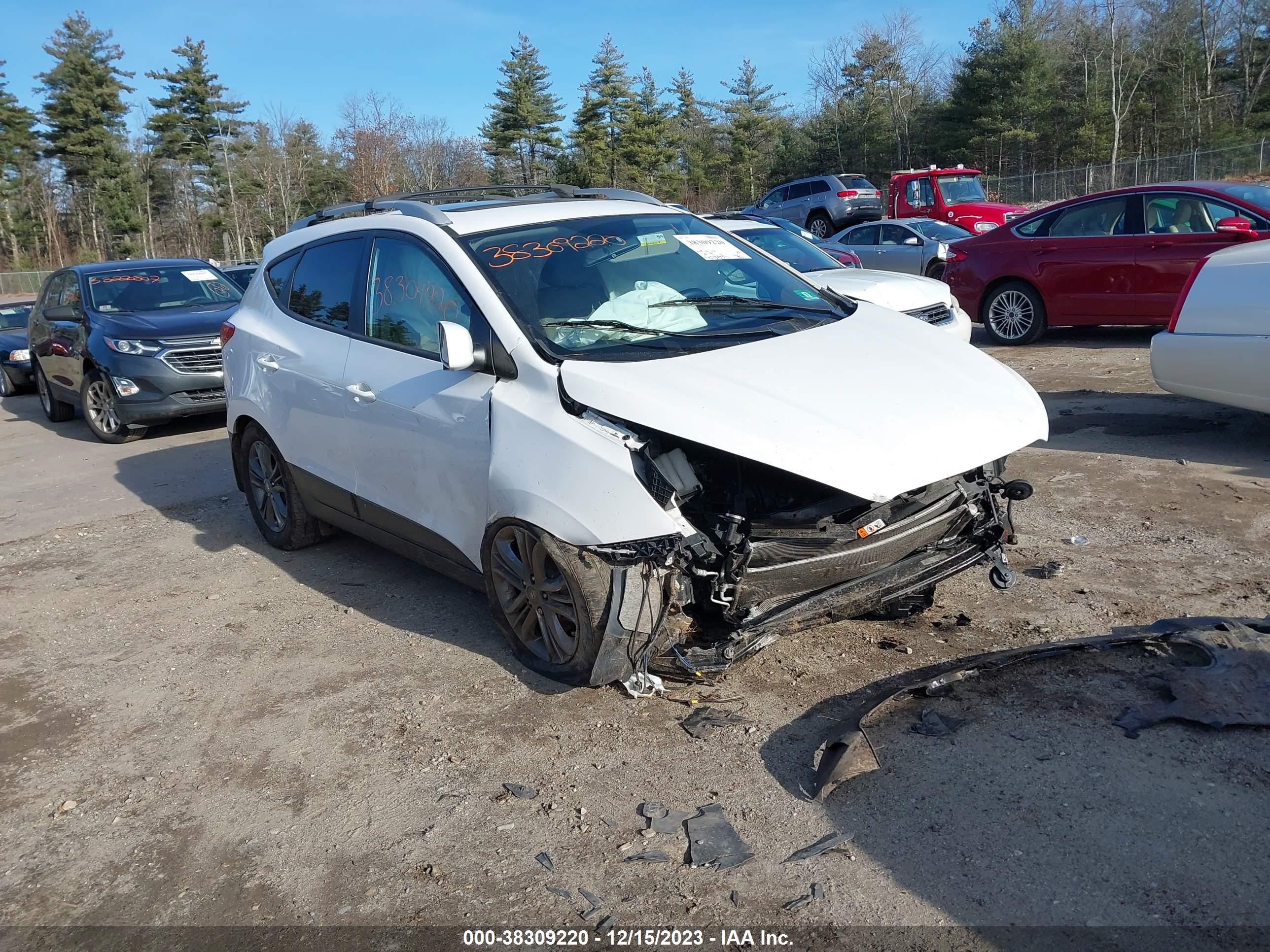 HYUNDAI TUCSON 2015 km8jucag6fu101143