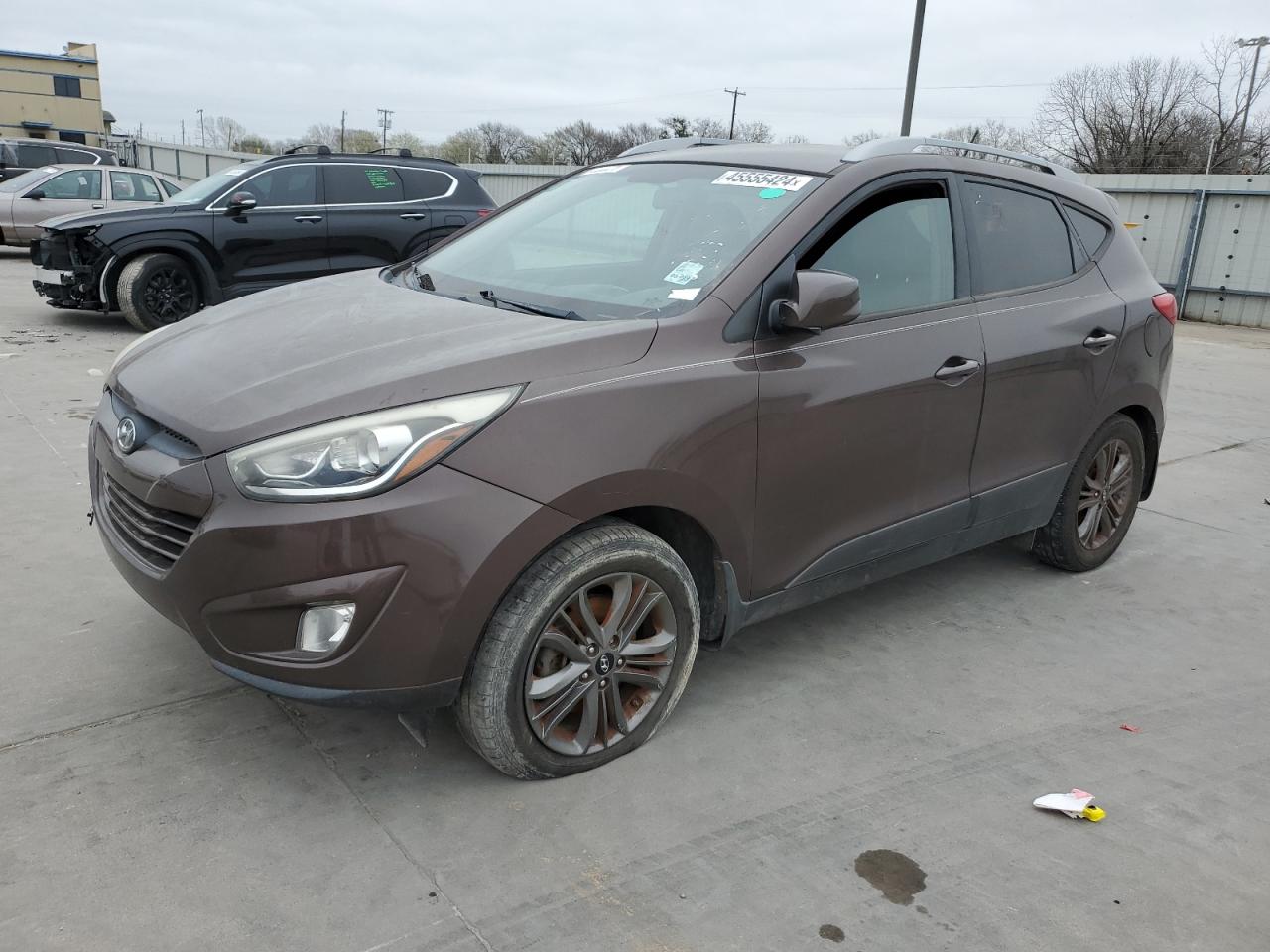 HYUNDAI TUCSON 2014 km8jucag7eu878932