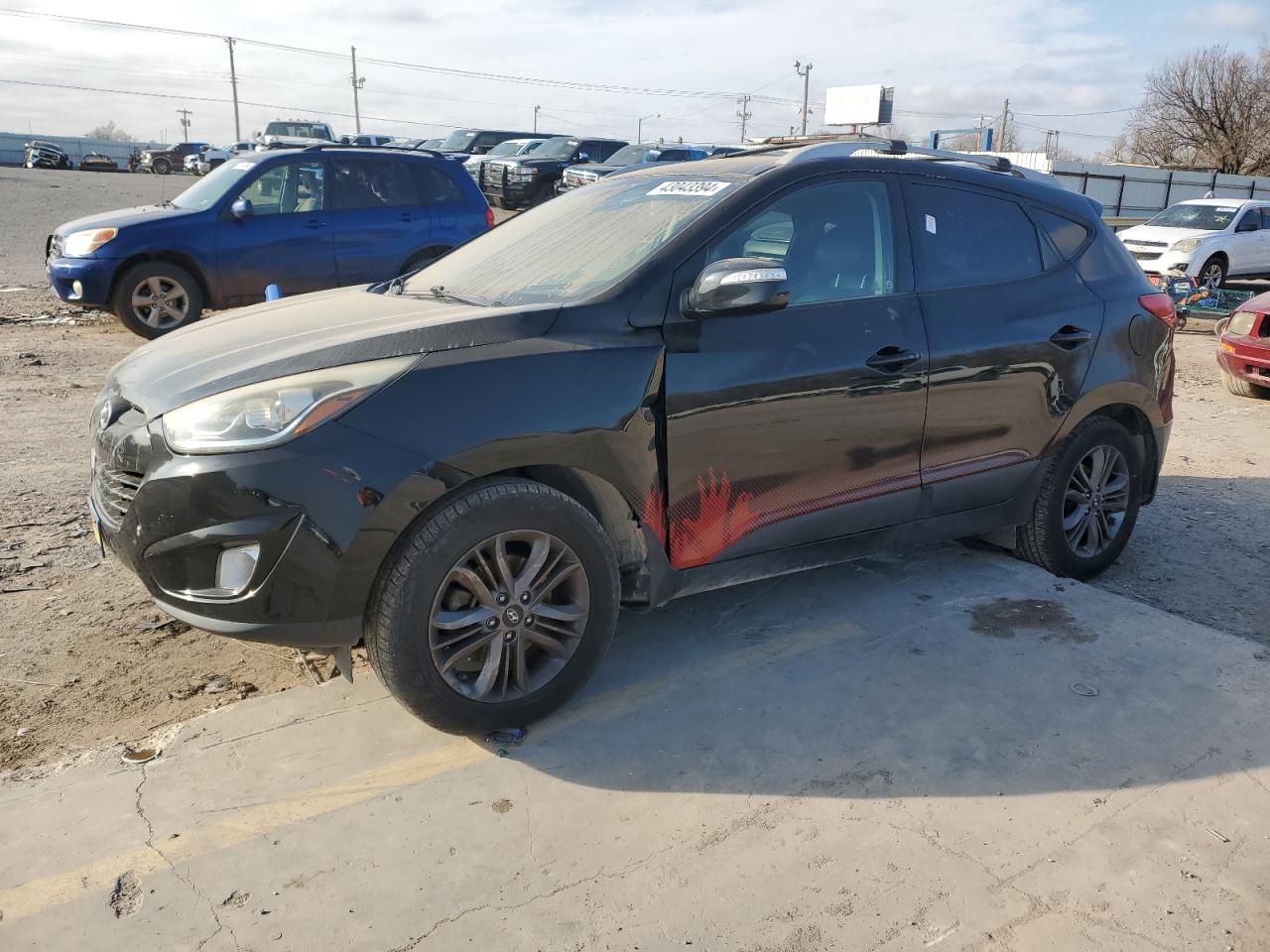 HYUNDAI TUCSON 2014 km8jucag9eu936166