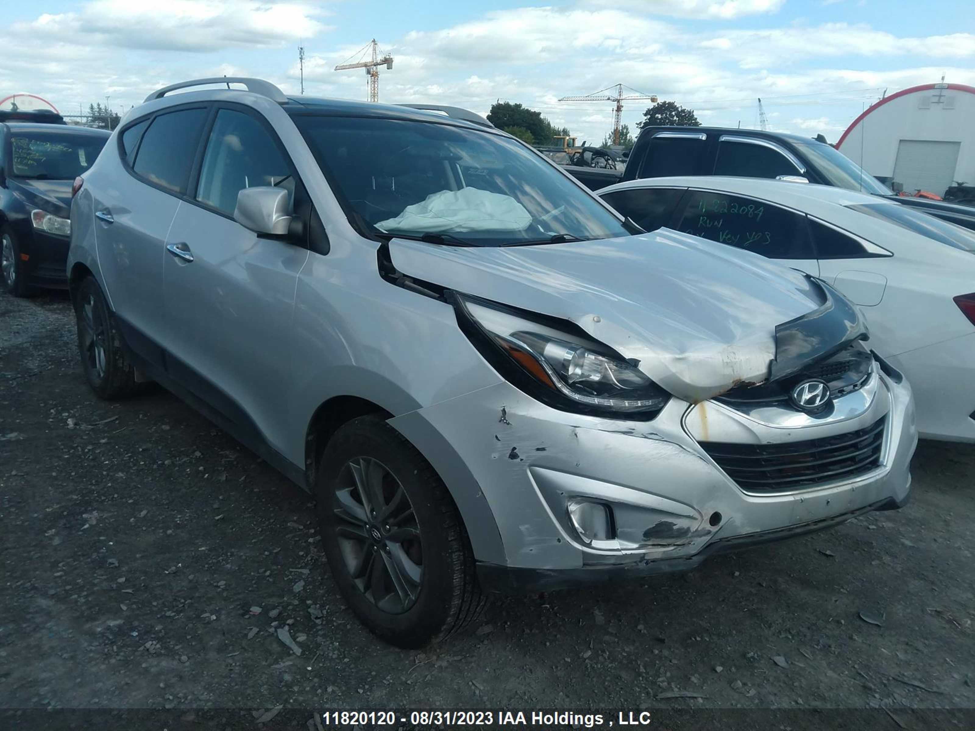 HYUNDAI TUCSON 2015 km8jucag9fu052732