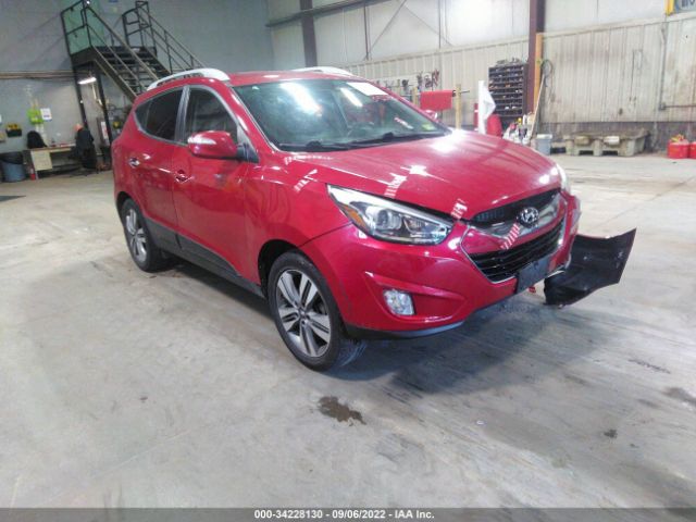 HYUNDAI TUCSON 2014 km8jucagxeu820278