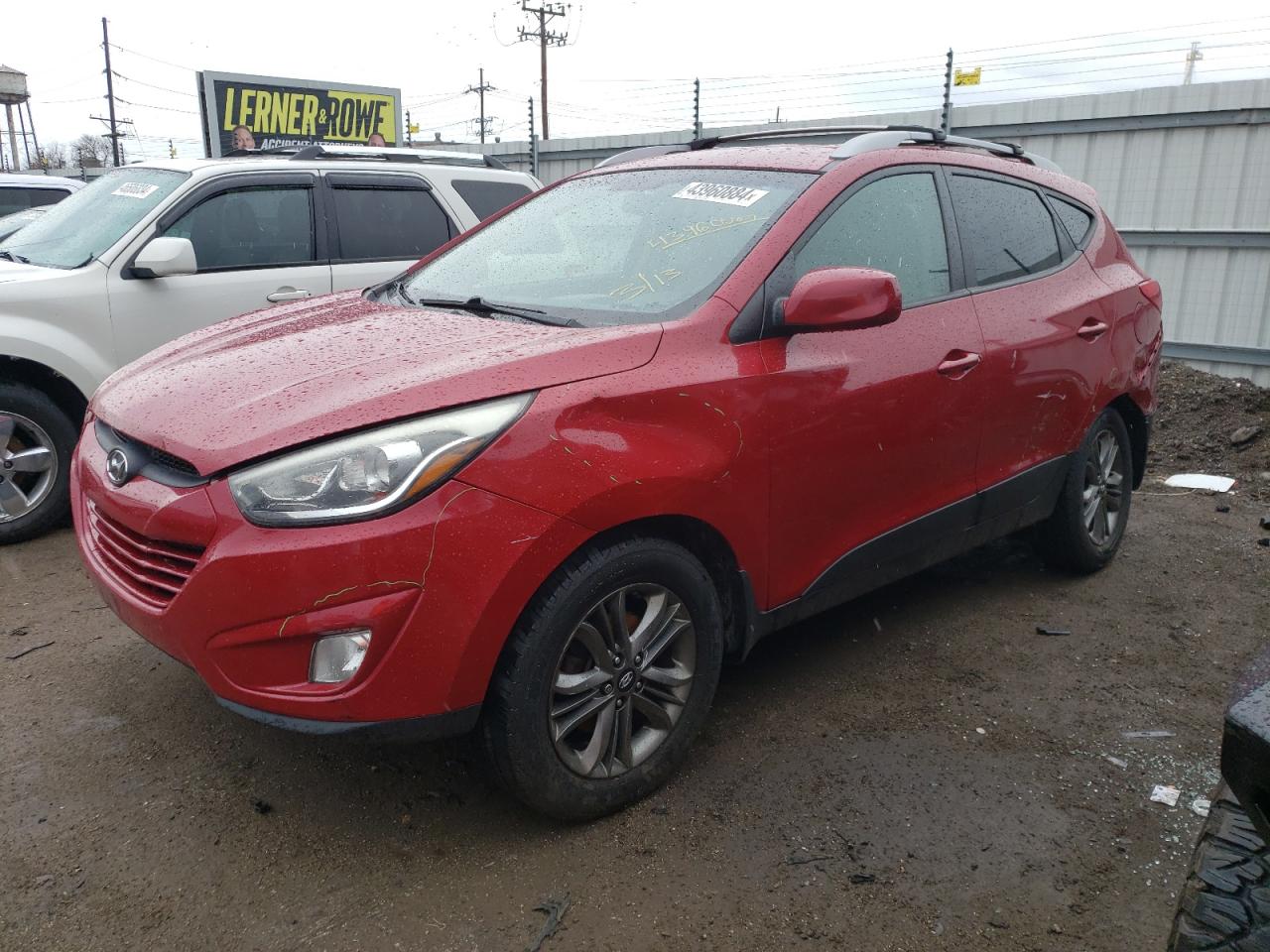 HYUNDAI TUCSON 2014 km8jucagxeu871621