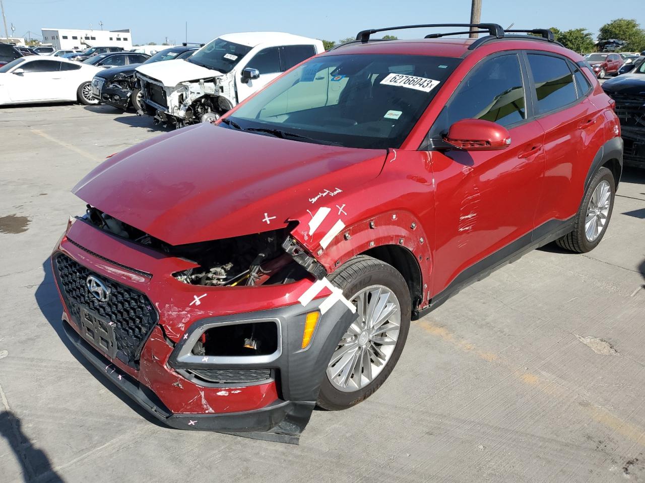 HYUNDAI KONA 2020 km8k22aa4lu524640