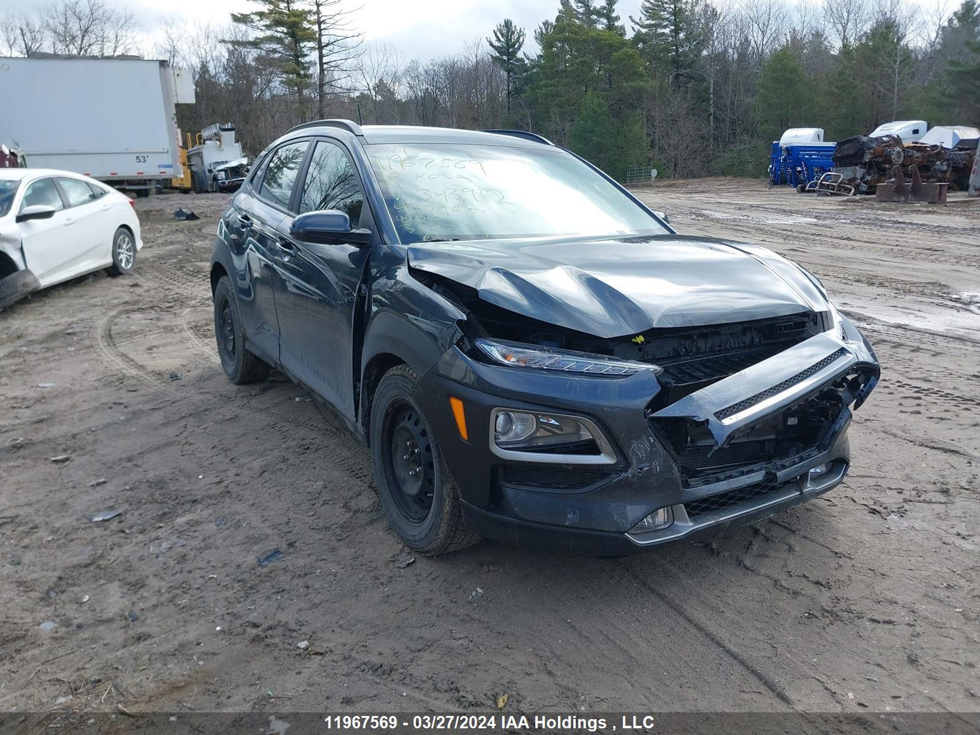 HYUNDAI KONA 2019 km8k22aa6ku343912