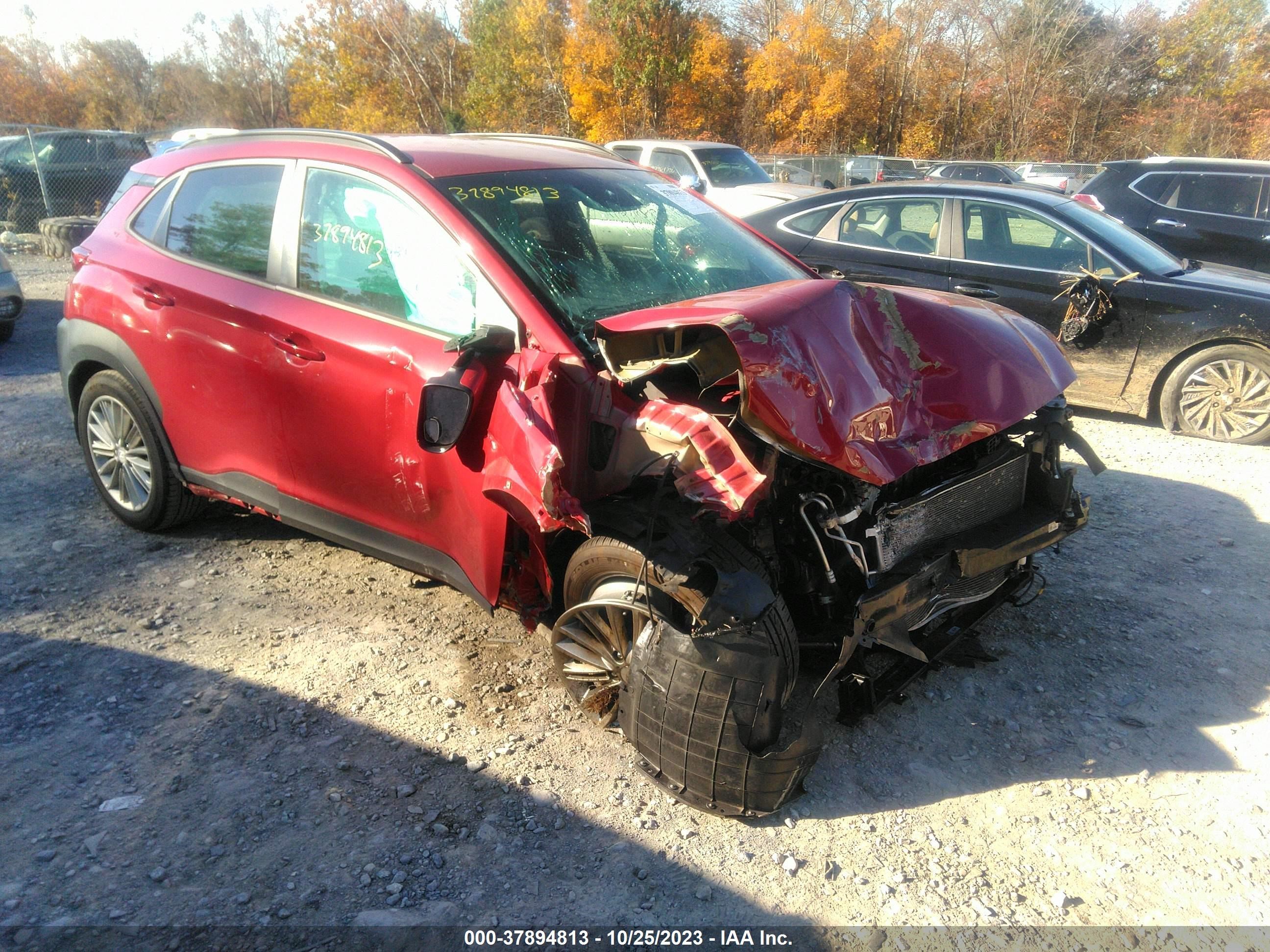 HYUNDAI KONA 2020 km8k22aa6lu397177