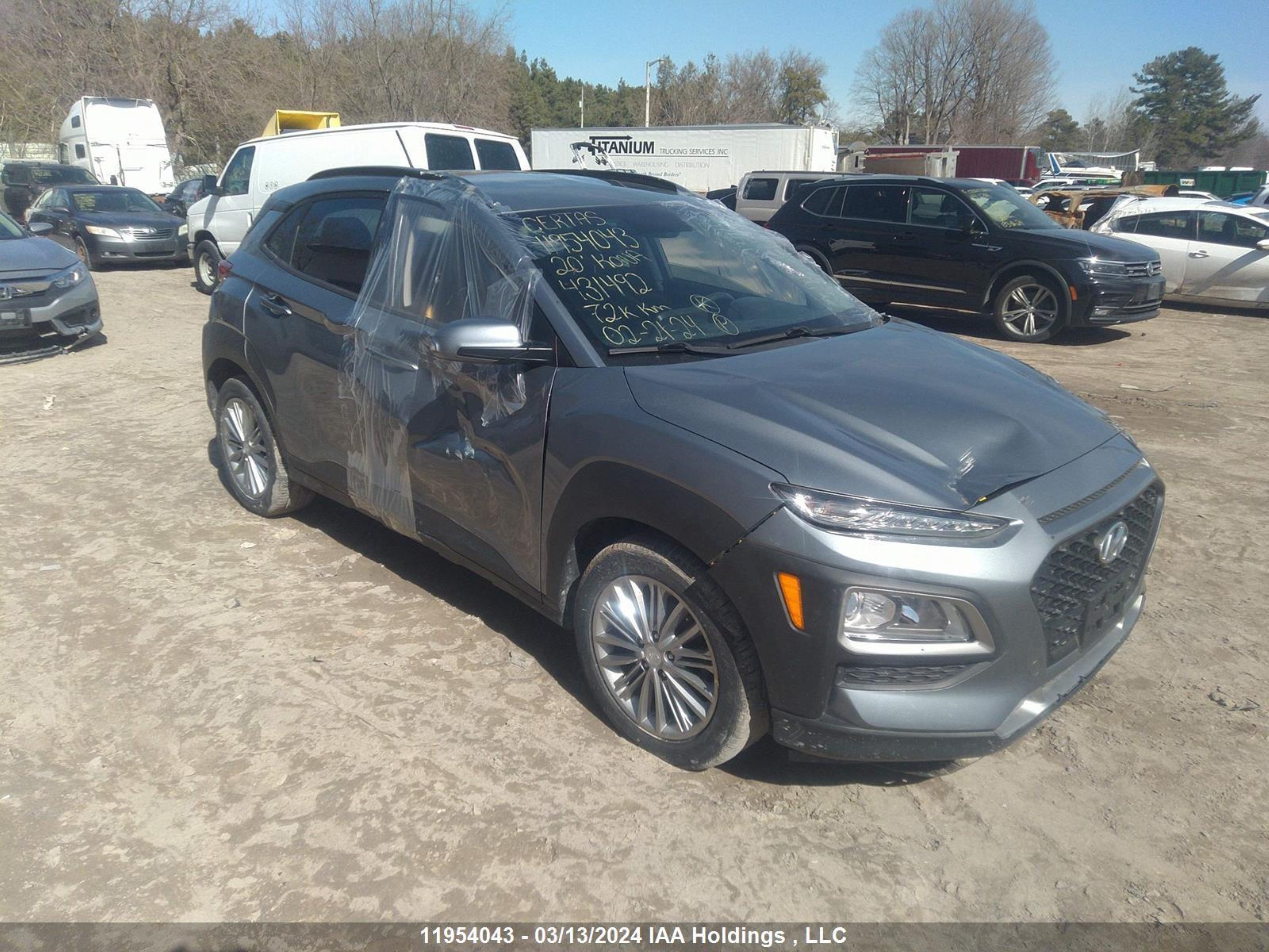 HYUNDAI KONA 2020 km8k22aaxlu431492