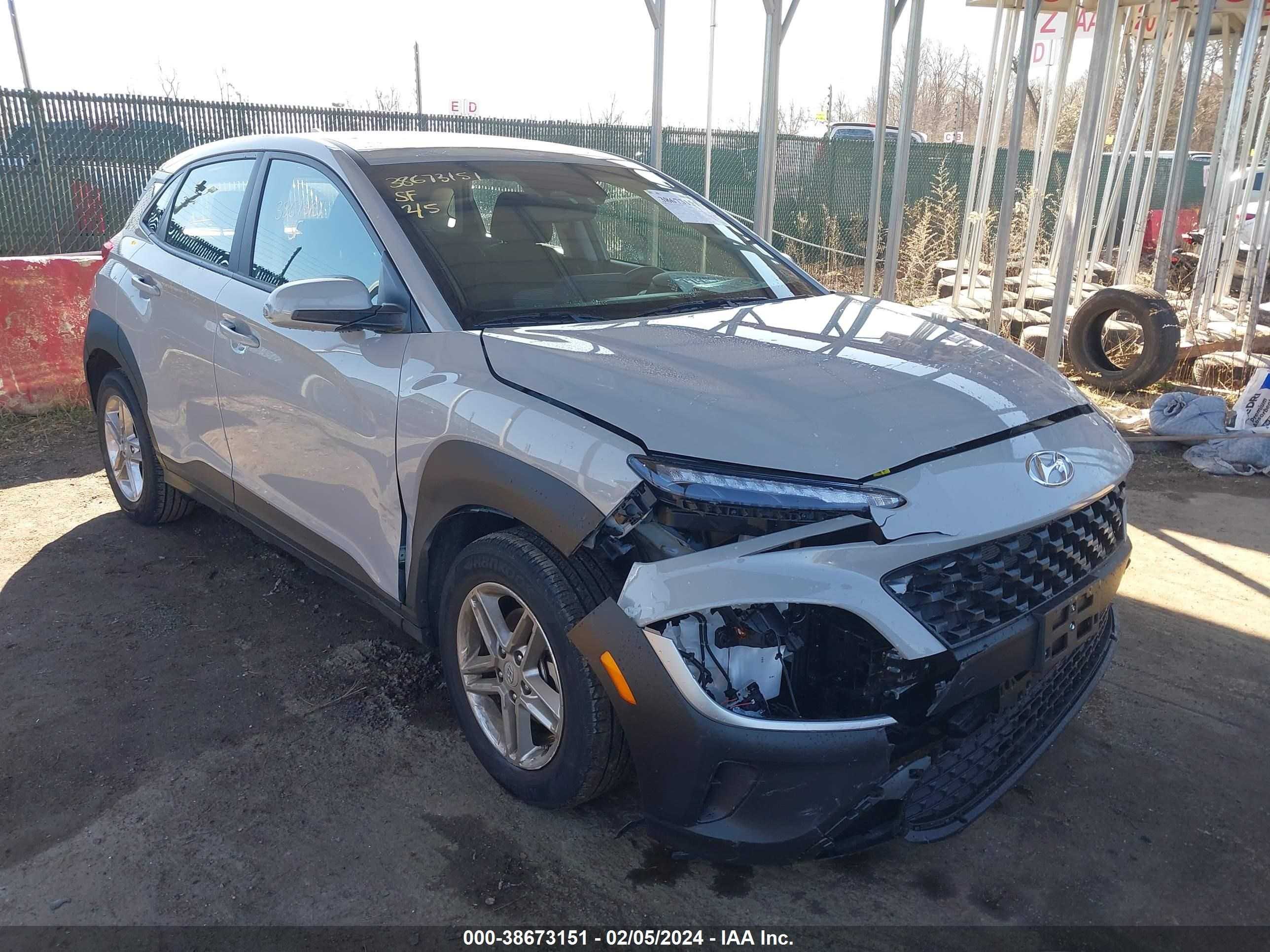 HYUNDAI KONA 2023 km8k22ab9pu035536