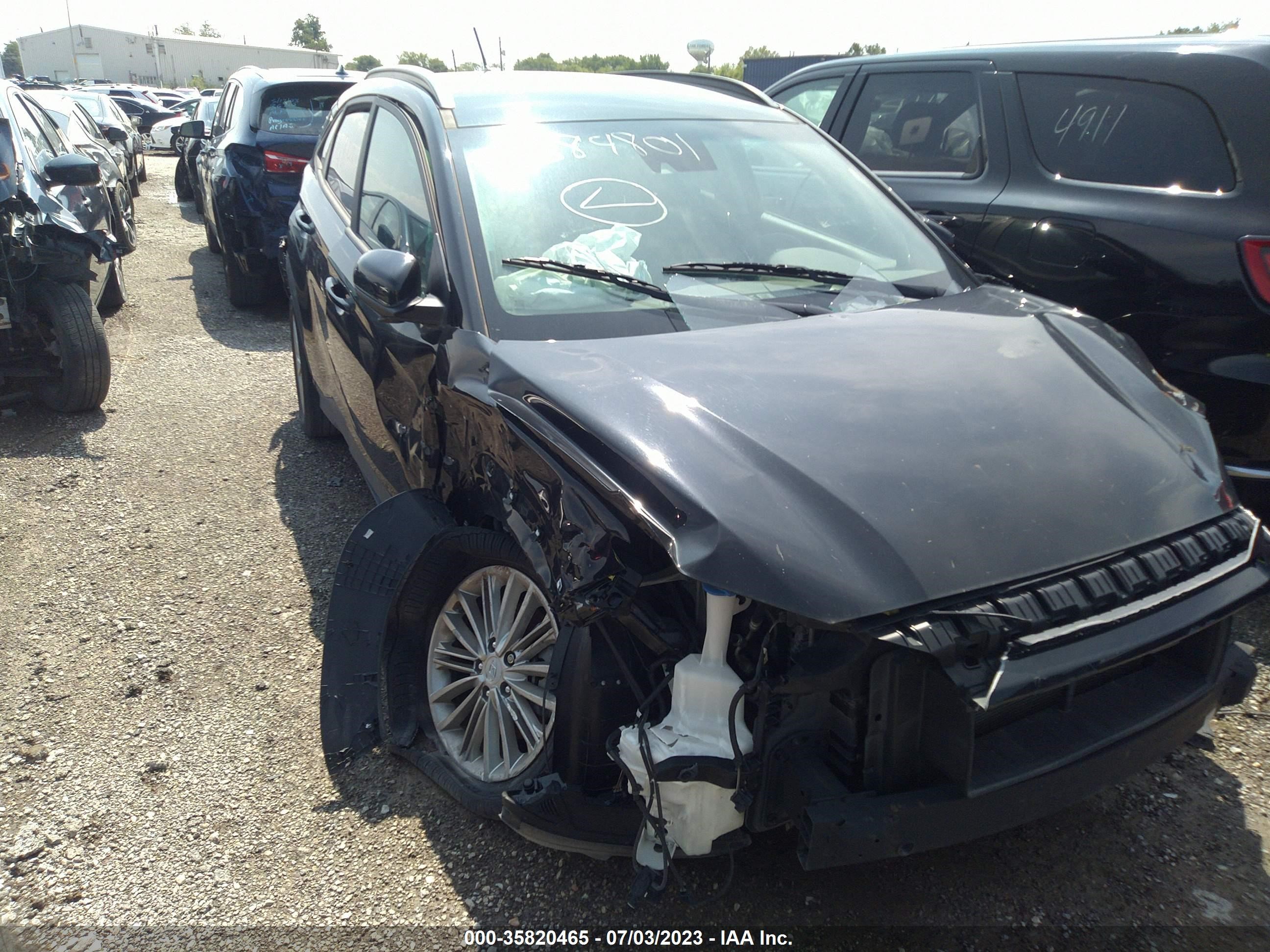 HYUNDAI KONA 2021 km8k2caa0mu735079