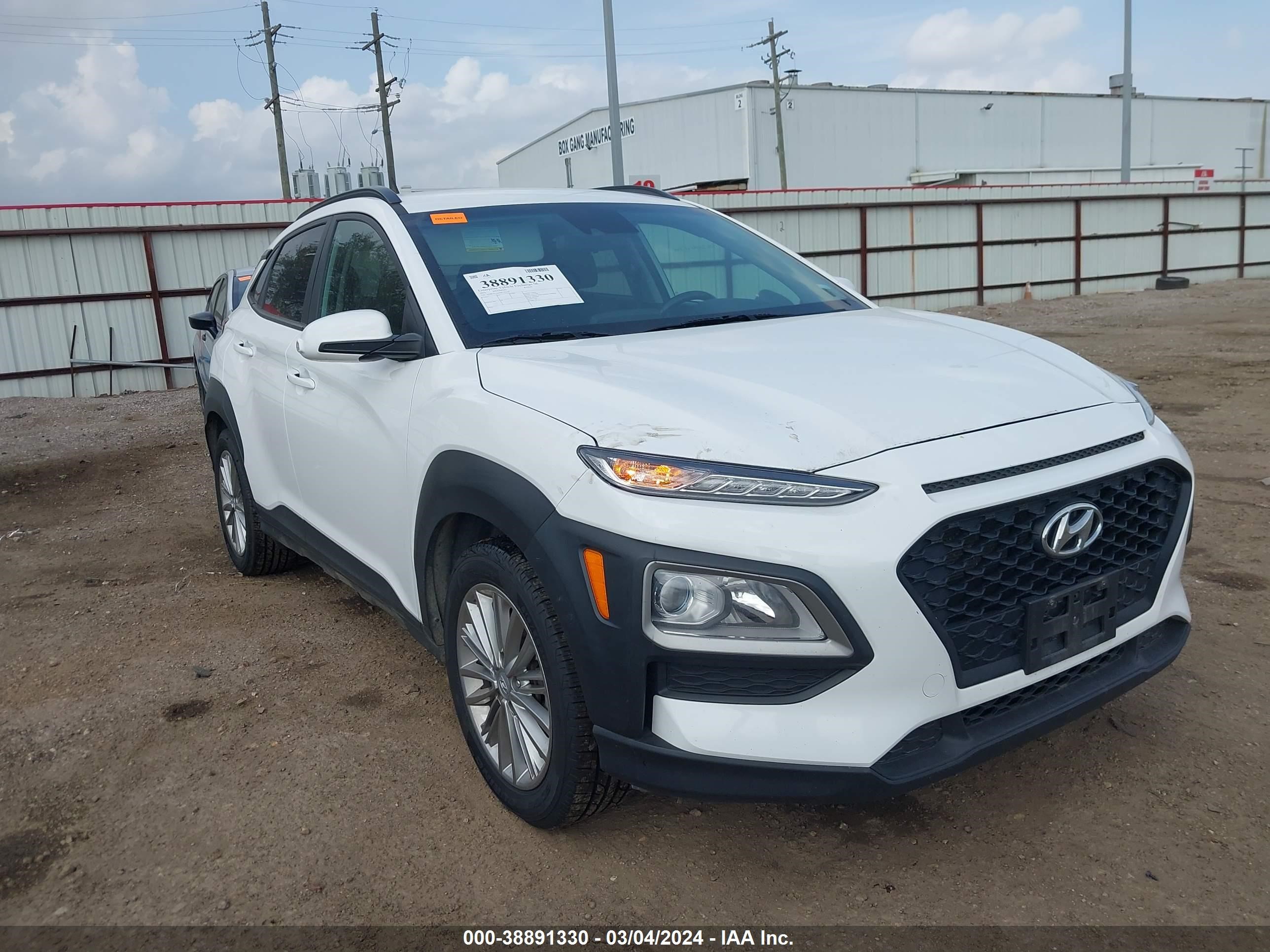 HYUNDAI KONA 2021 km8k2caa2mu753129