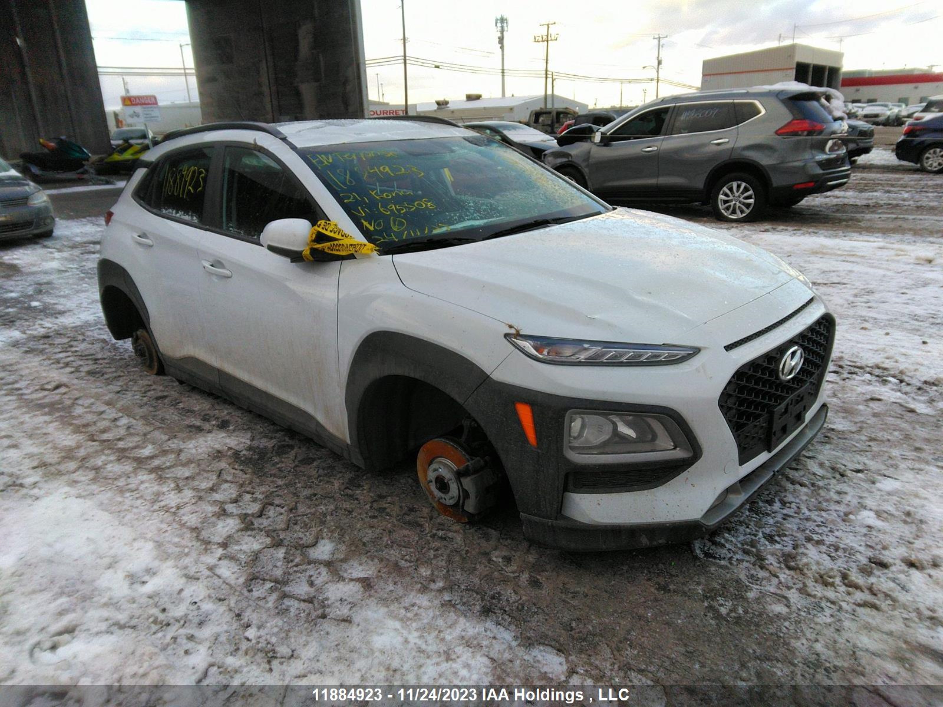 HYUNDAI KONA 2021 km8k2caa4mu695508