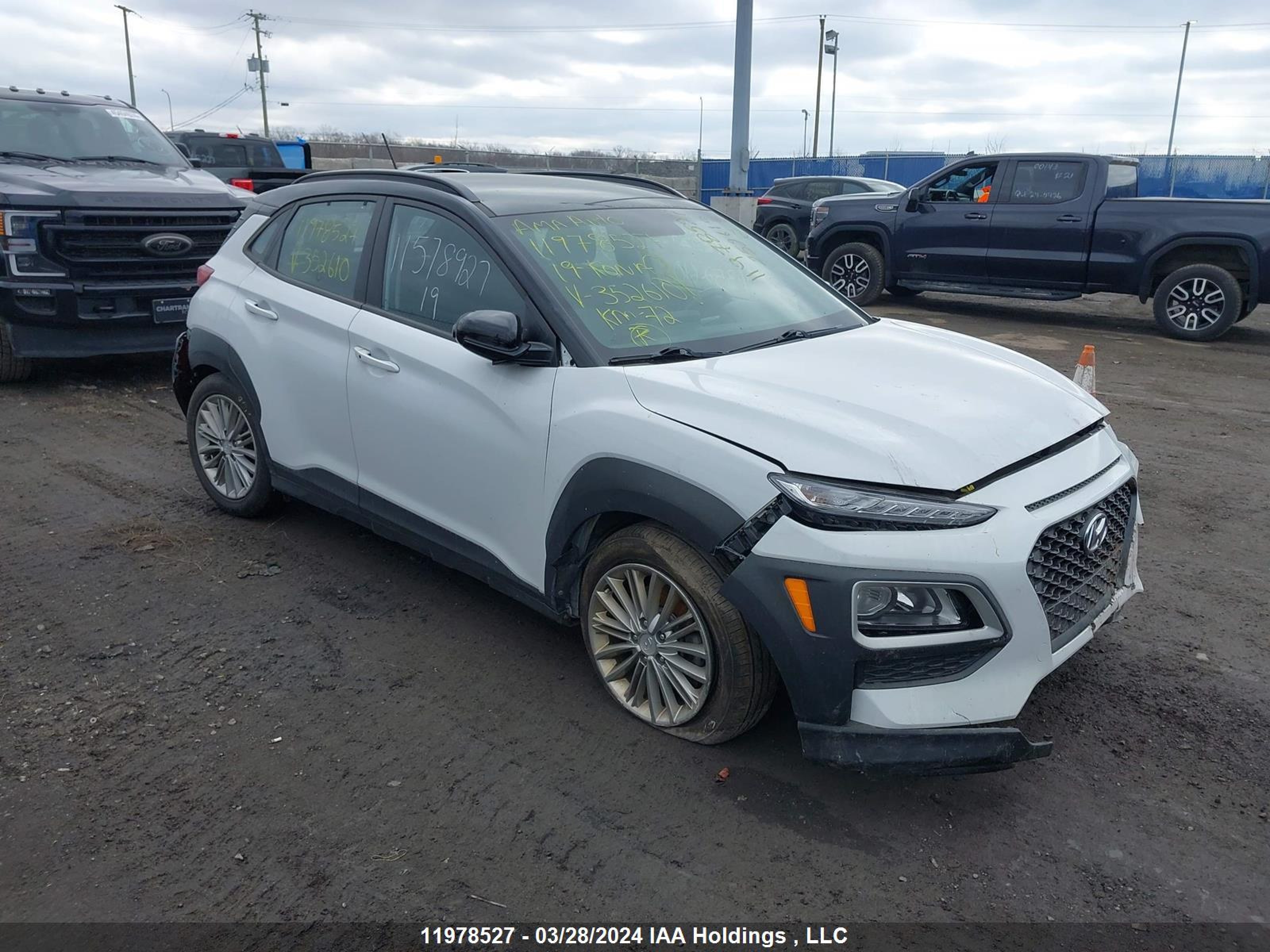 HYUNDAI KONA 2019 km8k2caa5ku352610