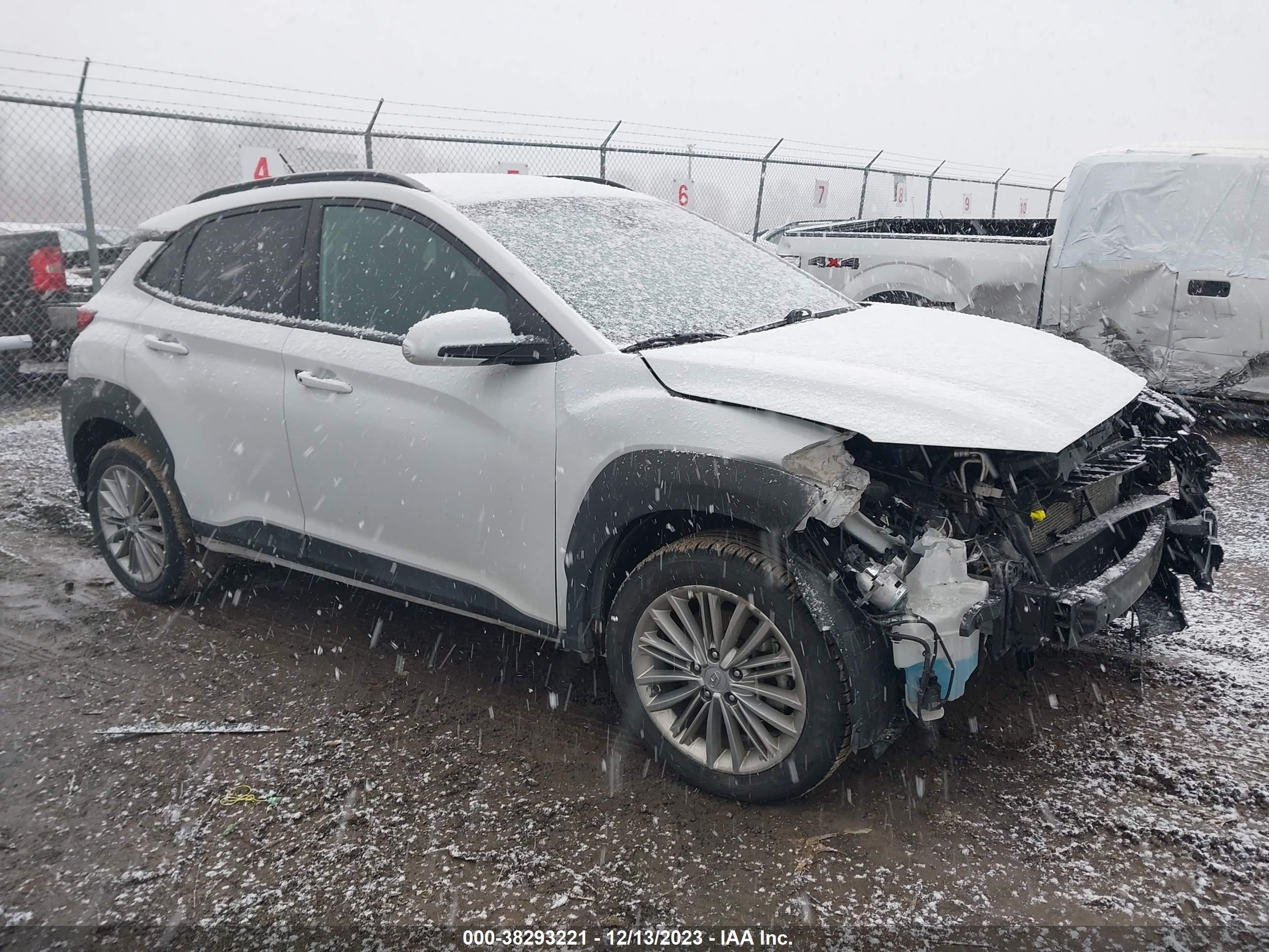 HYUNDAI KONA 2021 km8k2caa6mu657276