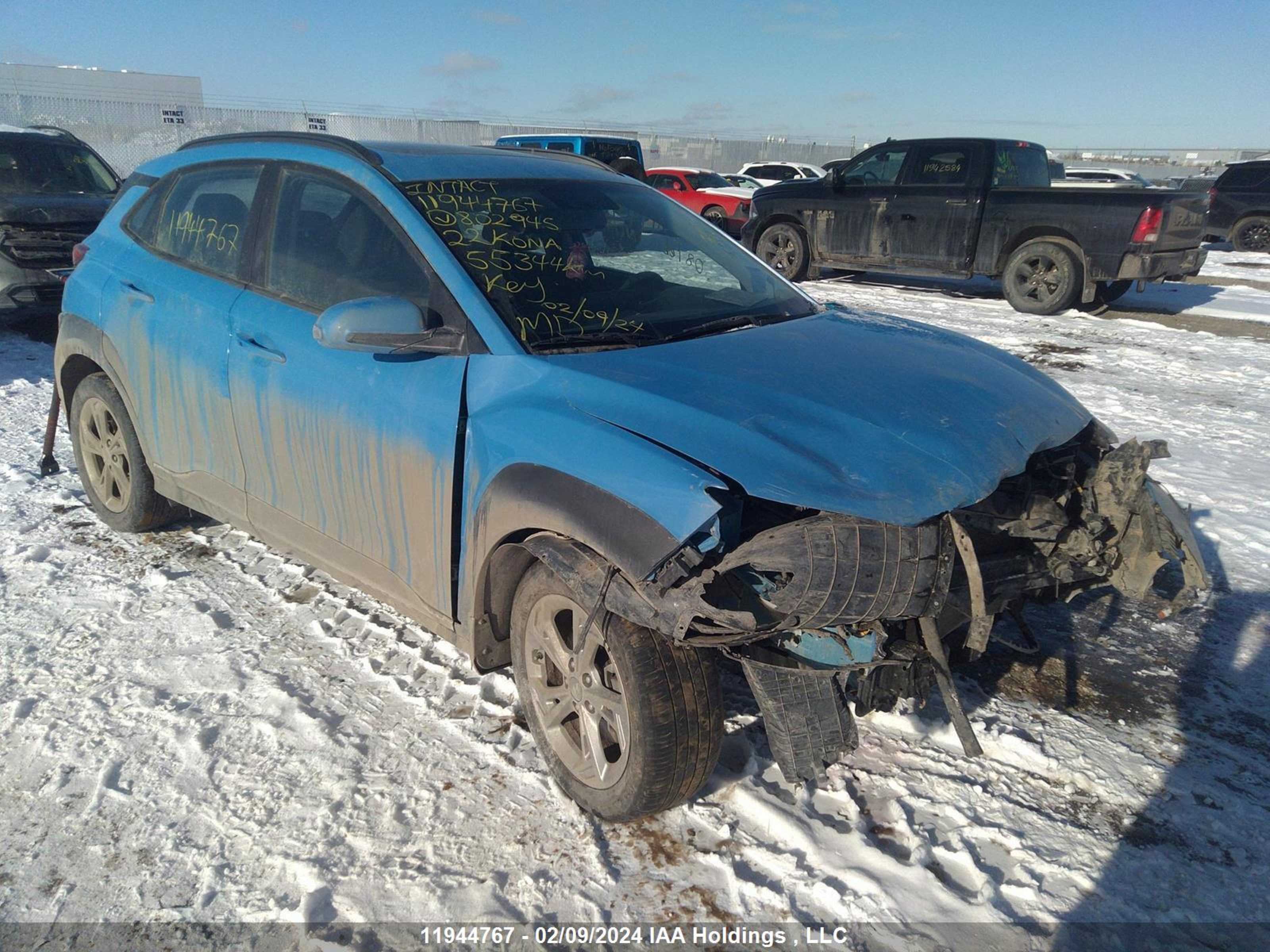 HYUNDAI KONA 2022 km8k2cab1nu802945