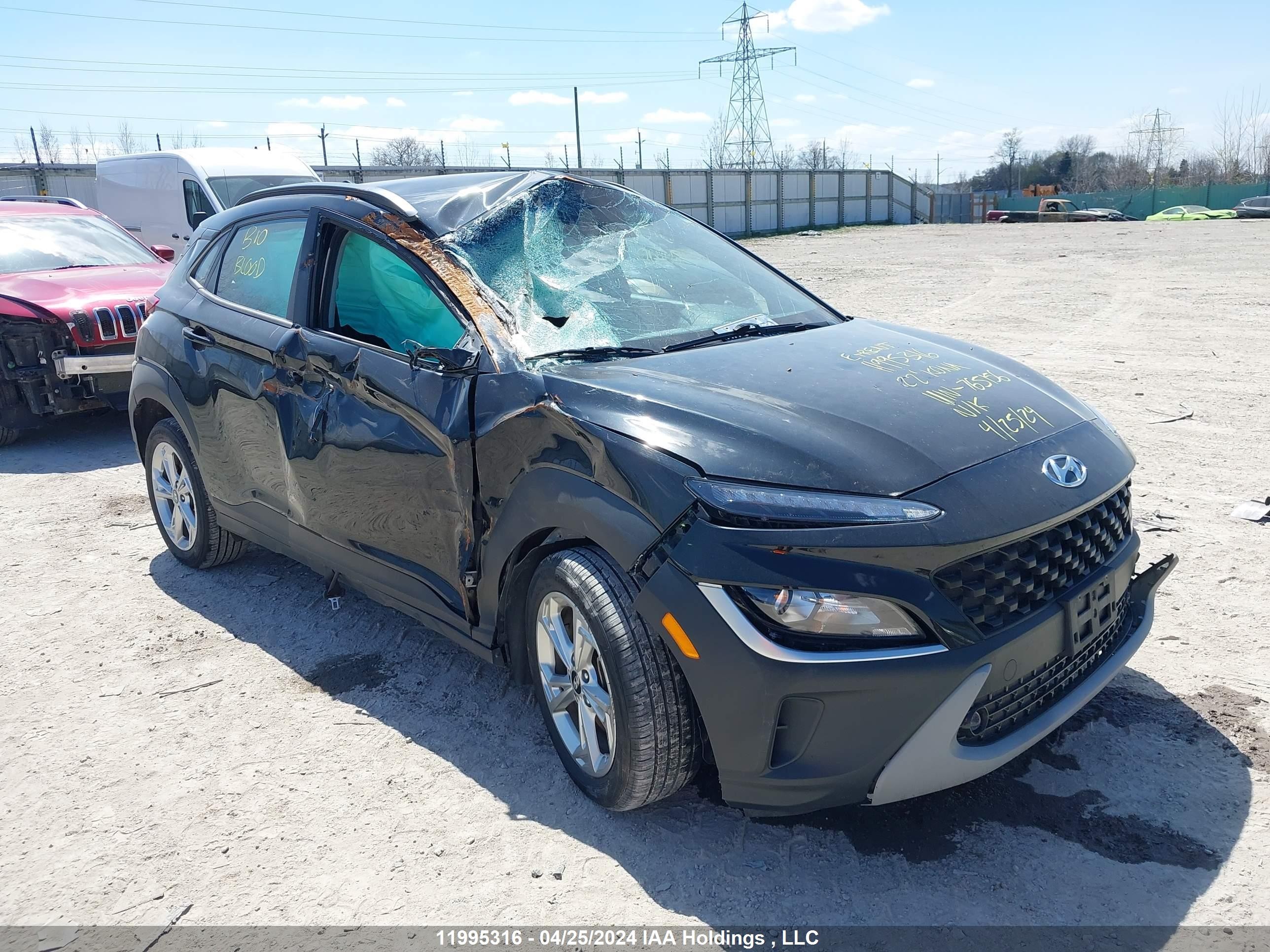 HYUNDAI KONA 2022 km8k2cab7nu765156