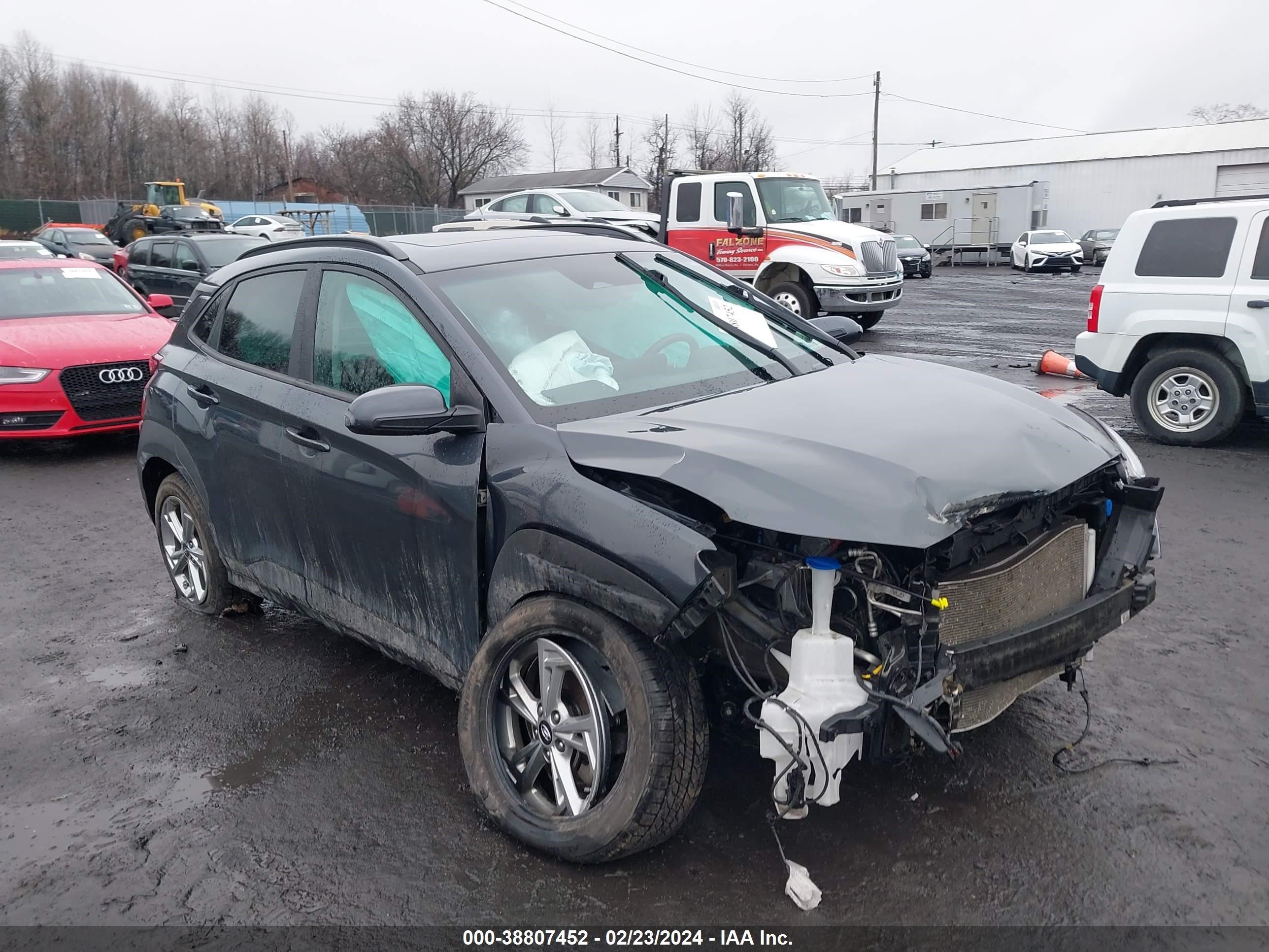 HYUNDAI KONA 2022 km8k3cab2nu765644