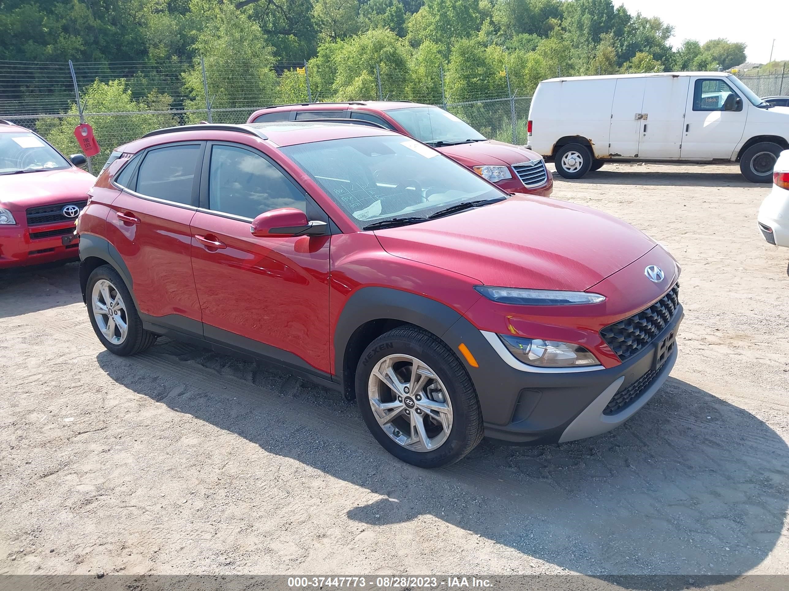 HYUNDAI KONA 2022 km8k3cab3nu855787