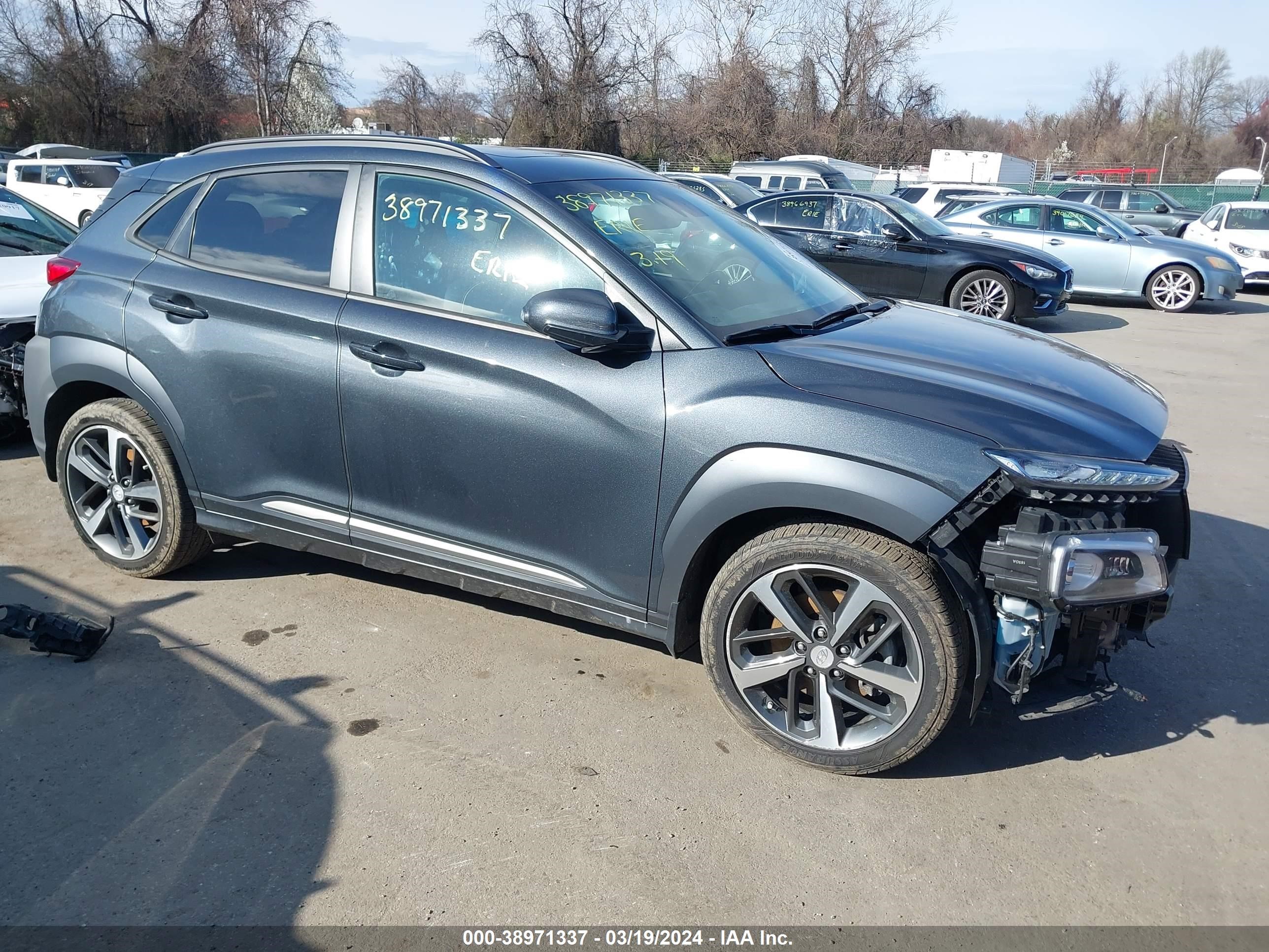 HYUNDAI KONA 2018 km8k53a50ju106945