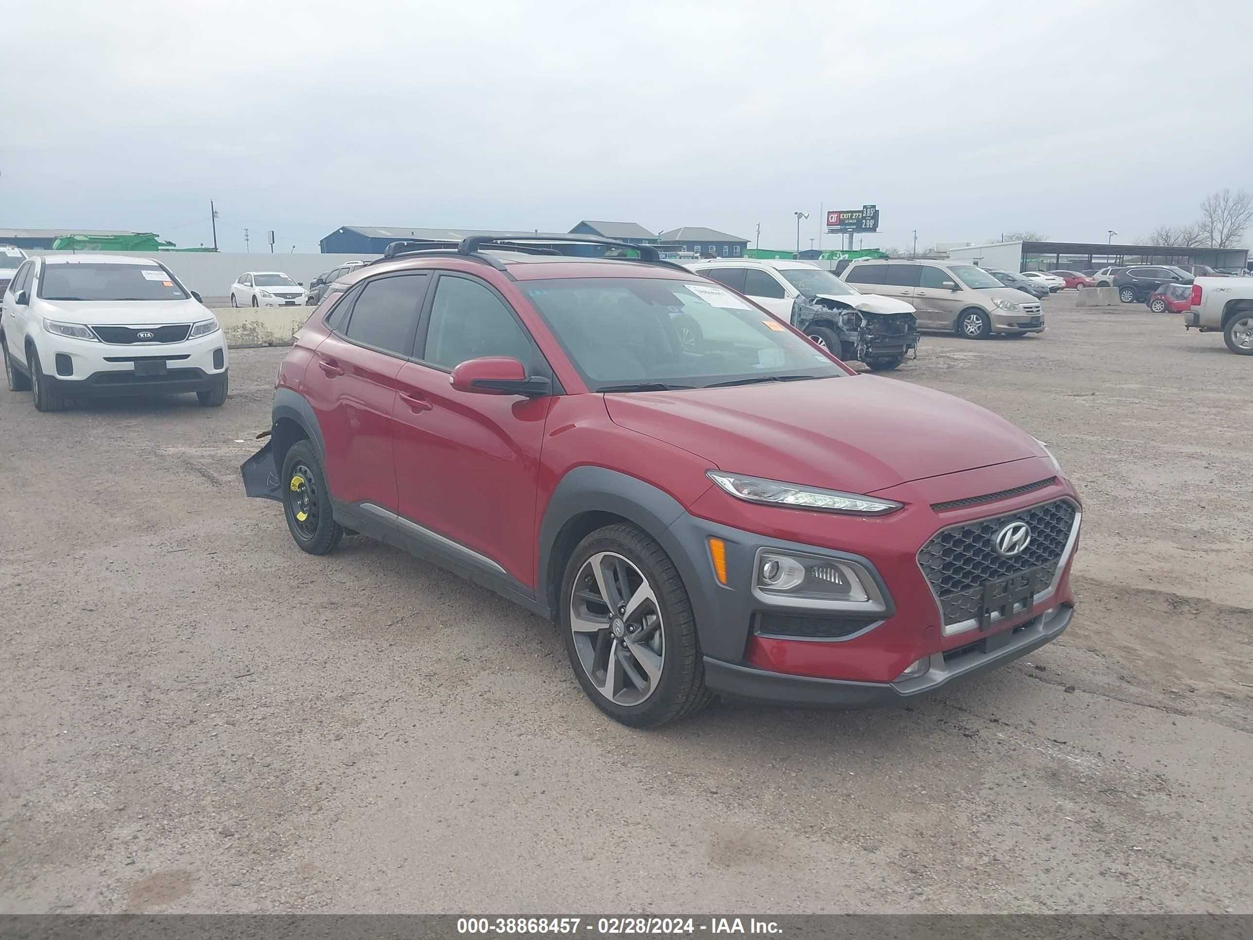 HYUNDAI KONA 2021 km8k53a51mu713800