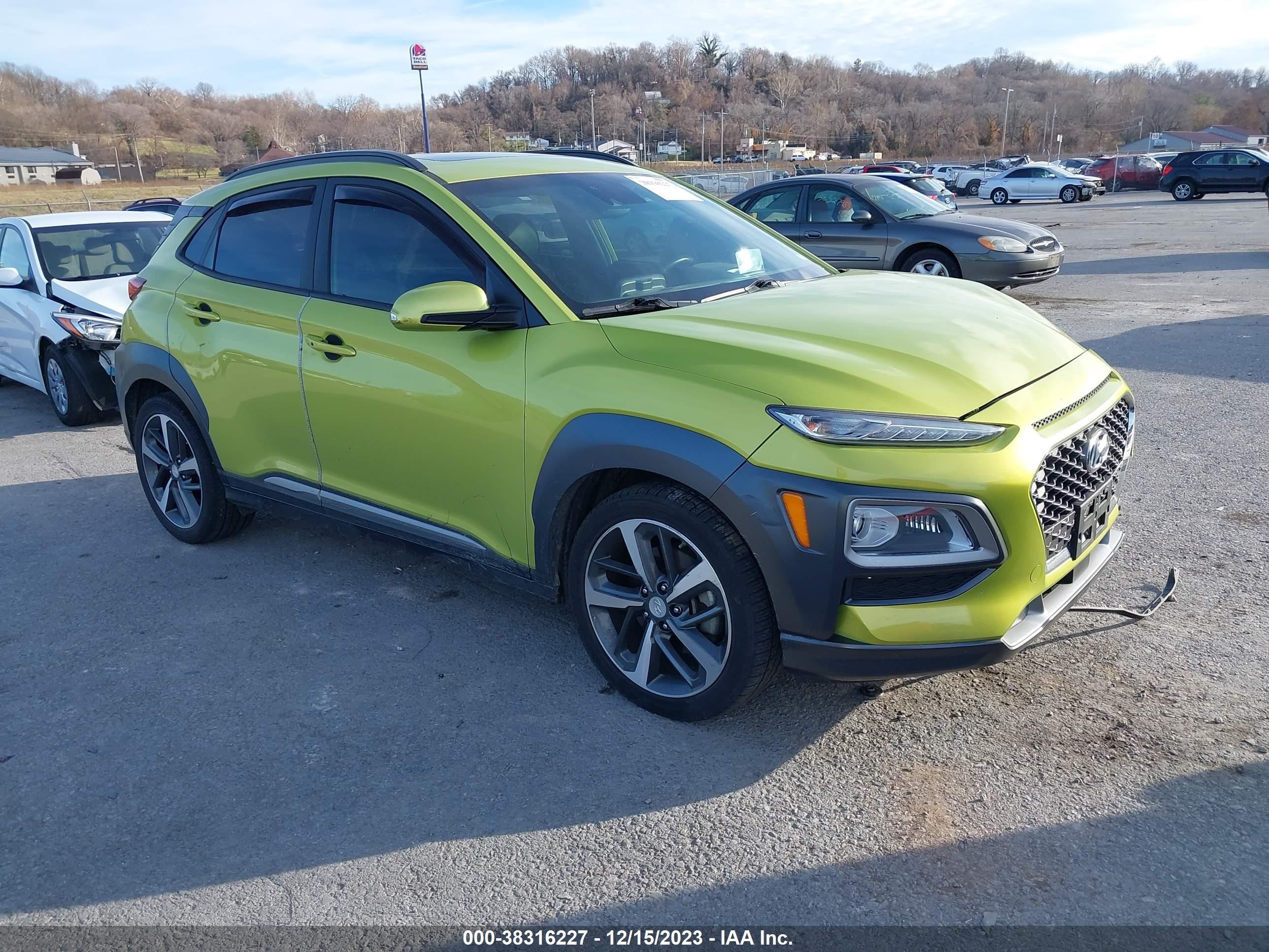 HYUNDAI KONA 2020 km8k53a58lu432446