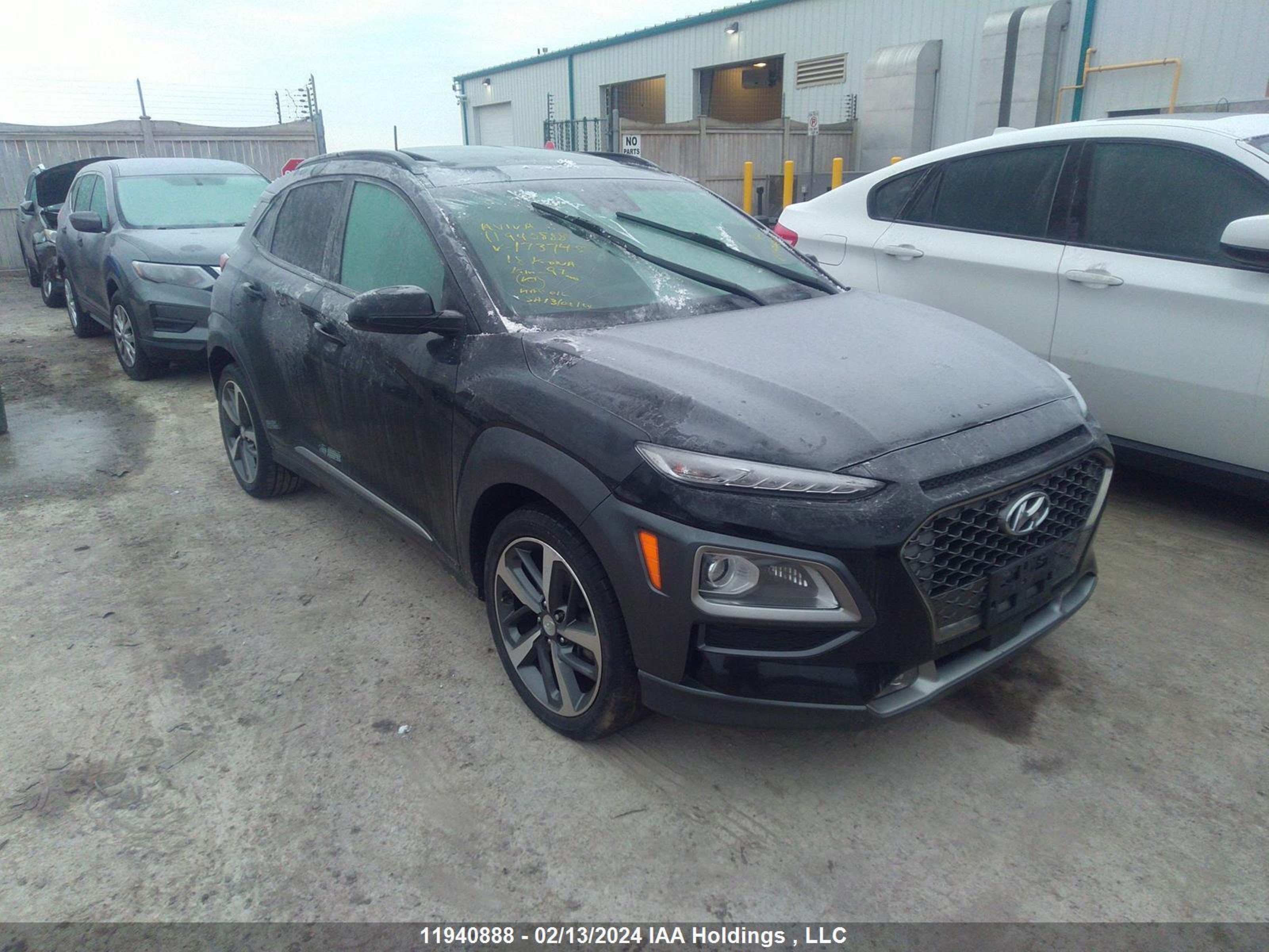 HYUNDAI KONA 2018 km8k5ca58ju173745