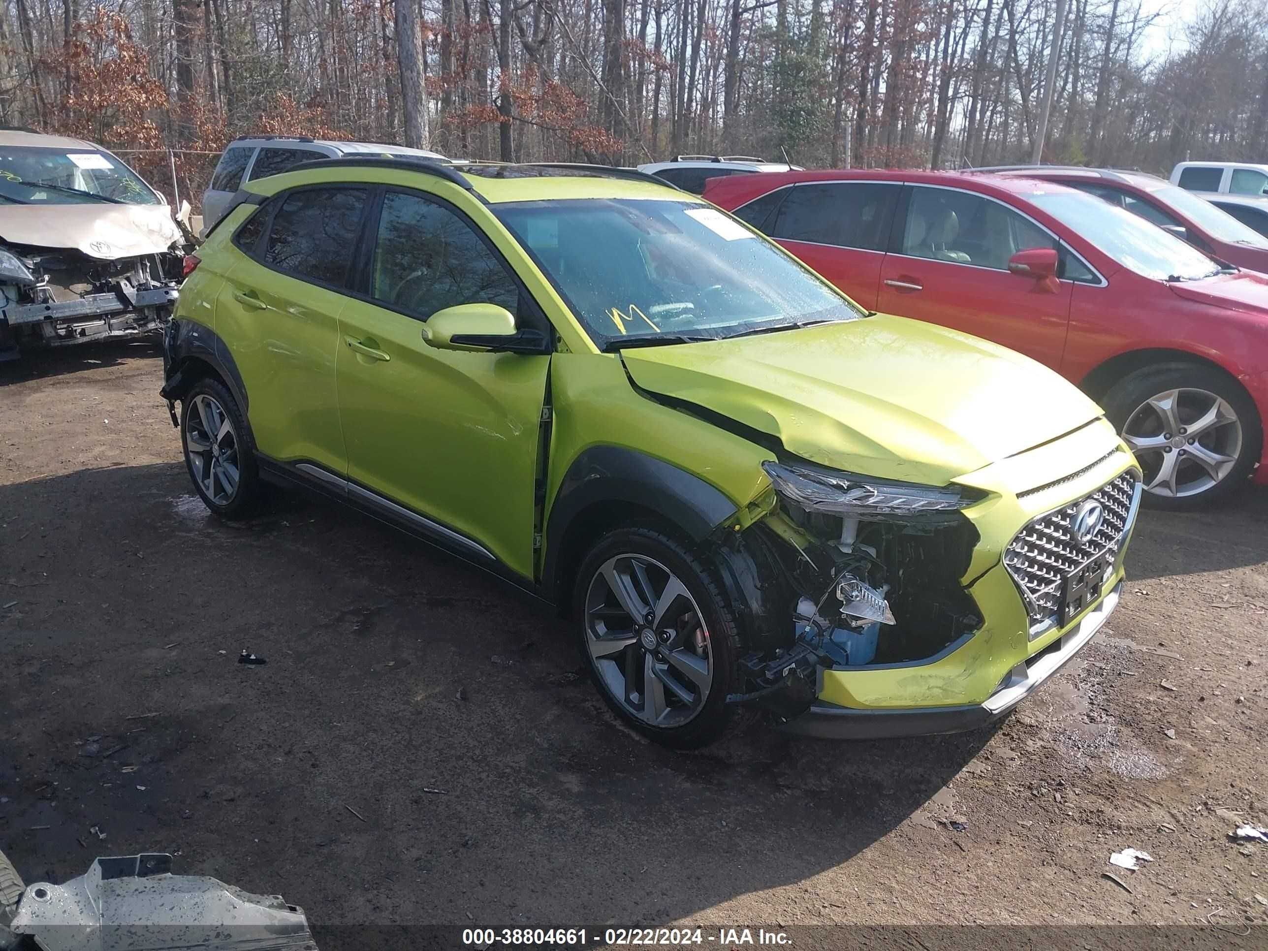 HYUNDAI KONA 2019 km8k5ca58ku260949