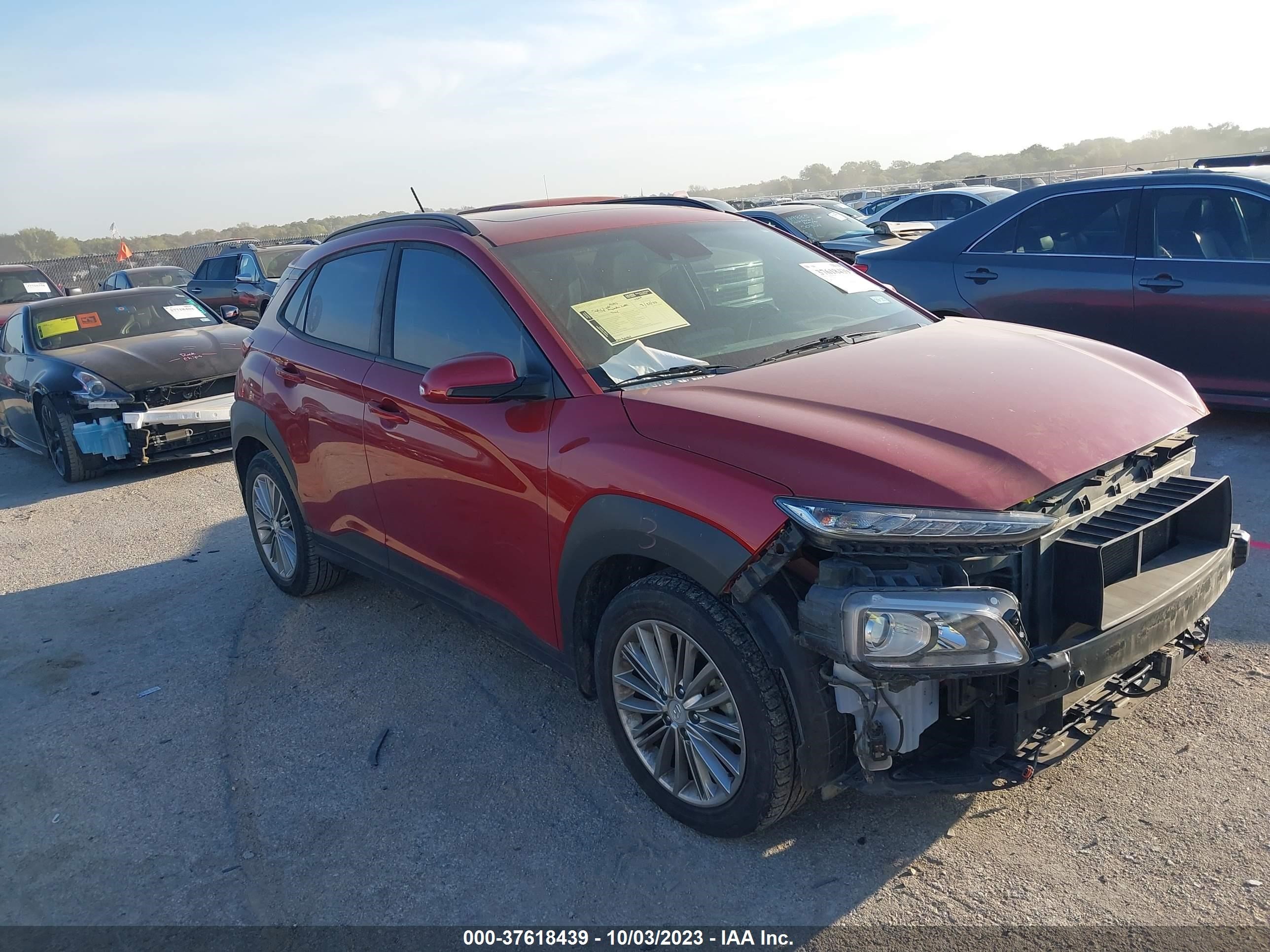 HYUNDAI KONA 2018 km8k62aa2ju101959