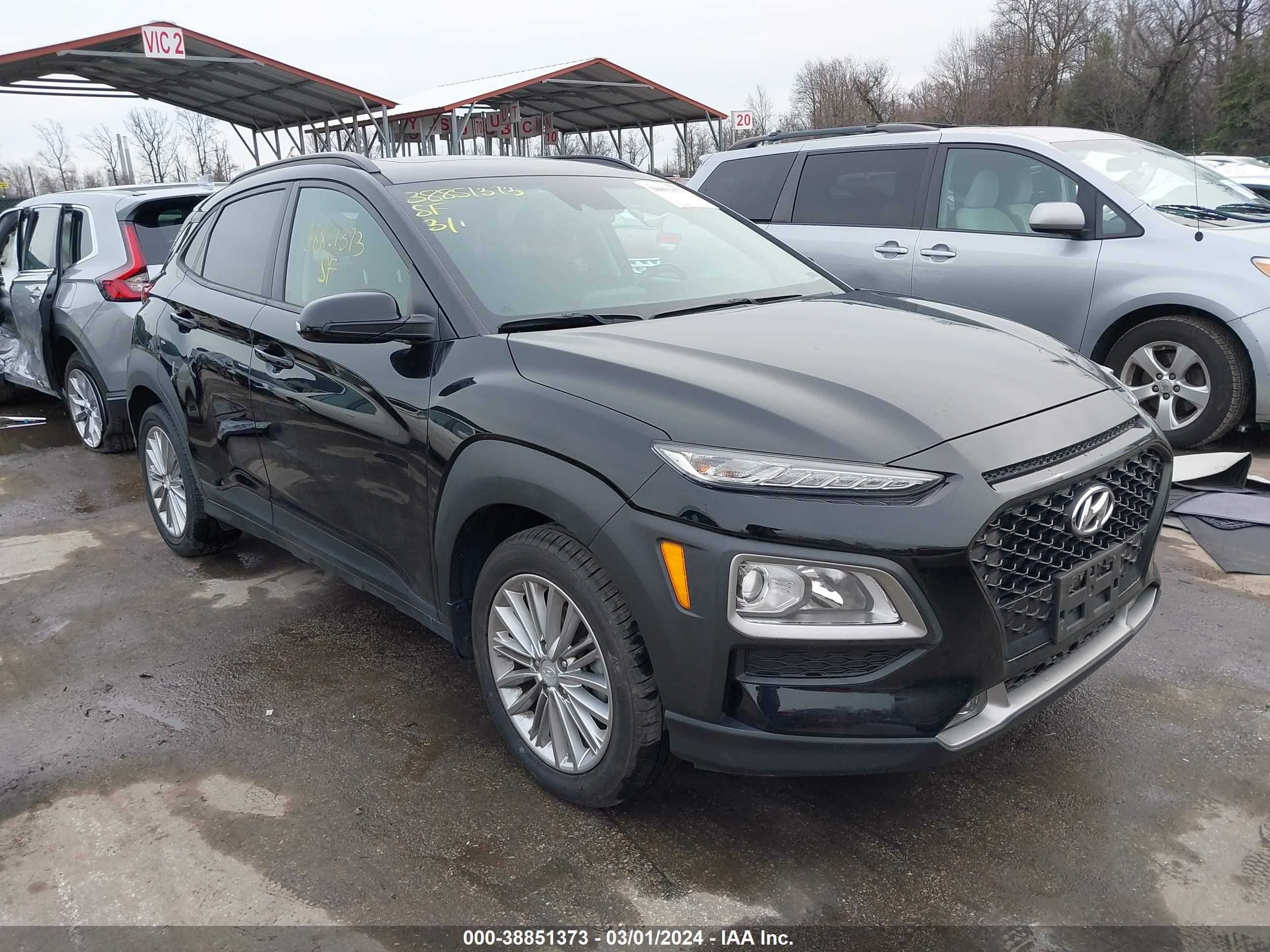 HYUNDAI KONA 2019 km8k62aa4ku373639