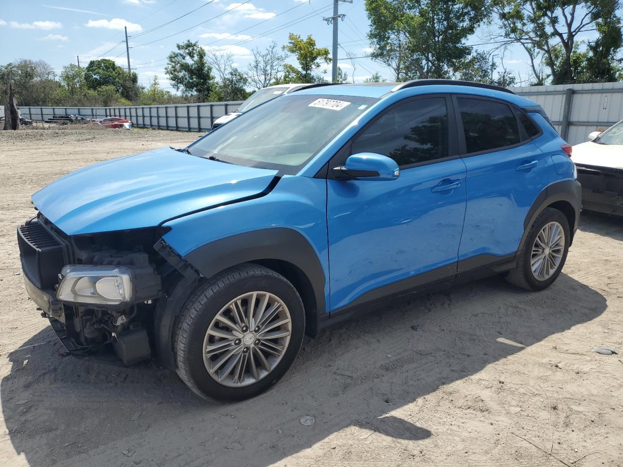 HYUNDAI KONA 2019 km8k62aaxku347675