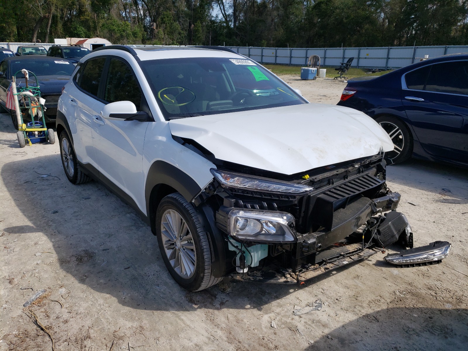 HYUNDAI KONA SEL 2019 km8k62aaxku359857