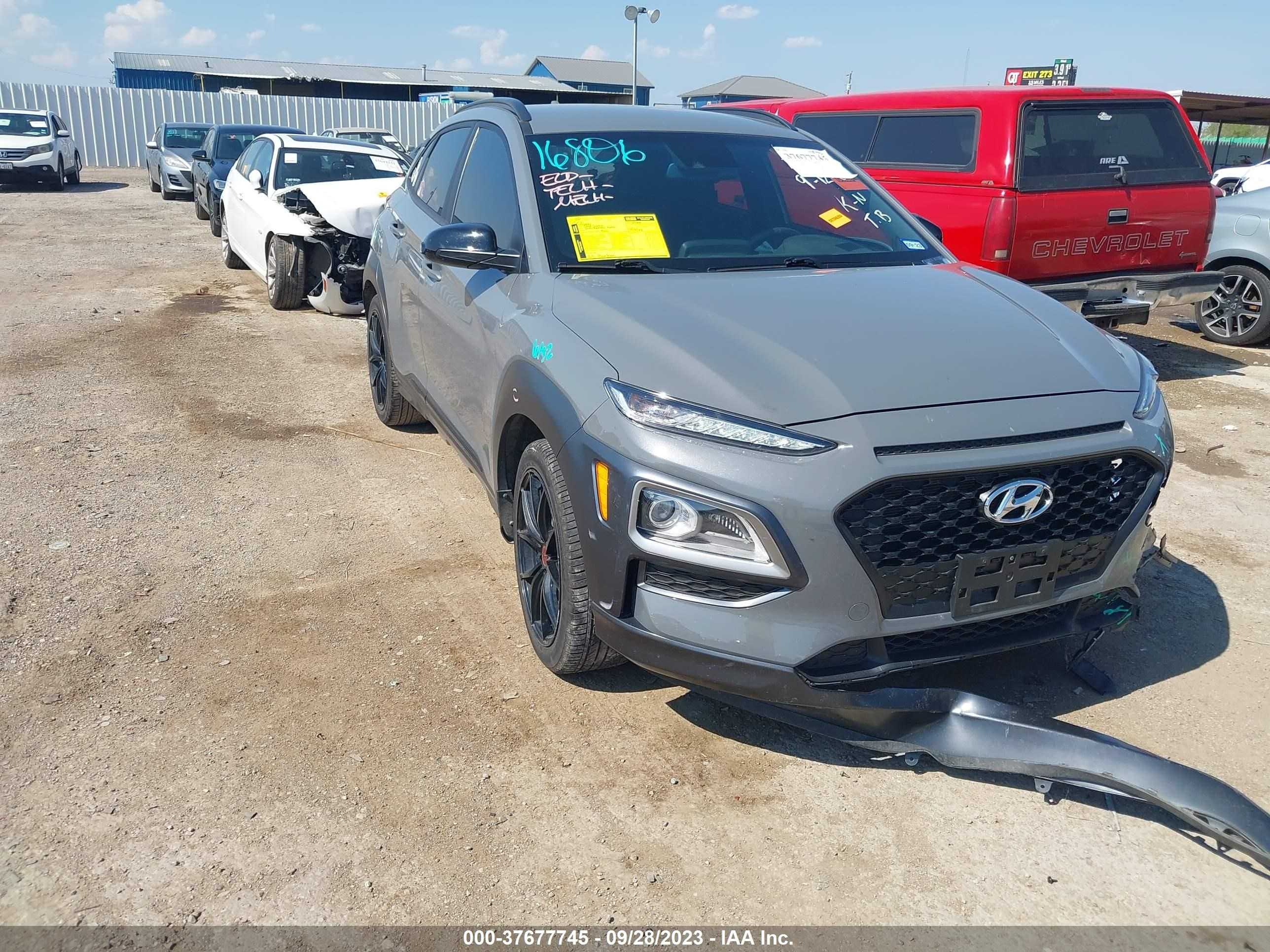 HYUNDAI KONA 2021 km8k63a54mu698111